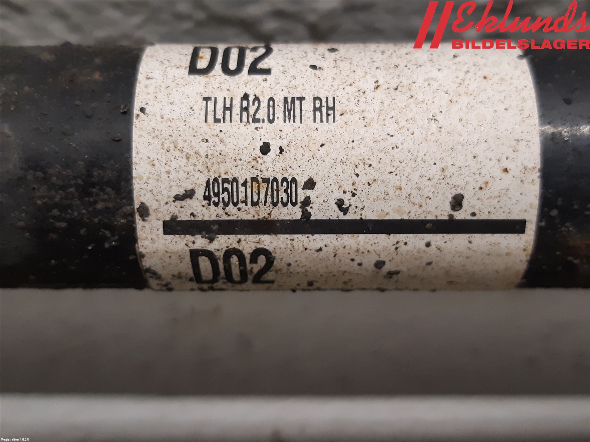 Hyundai TUCSON 05- Drivaxel Fram Höger