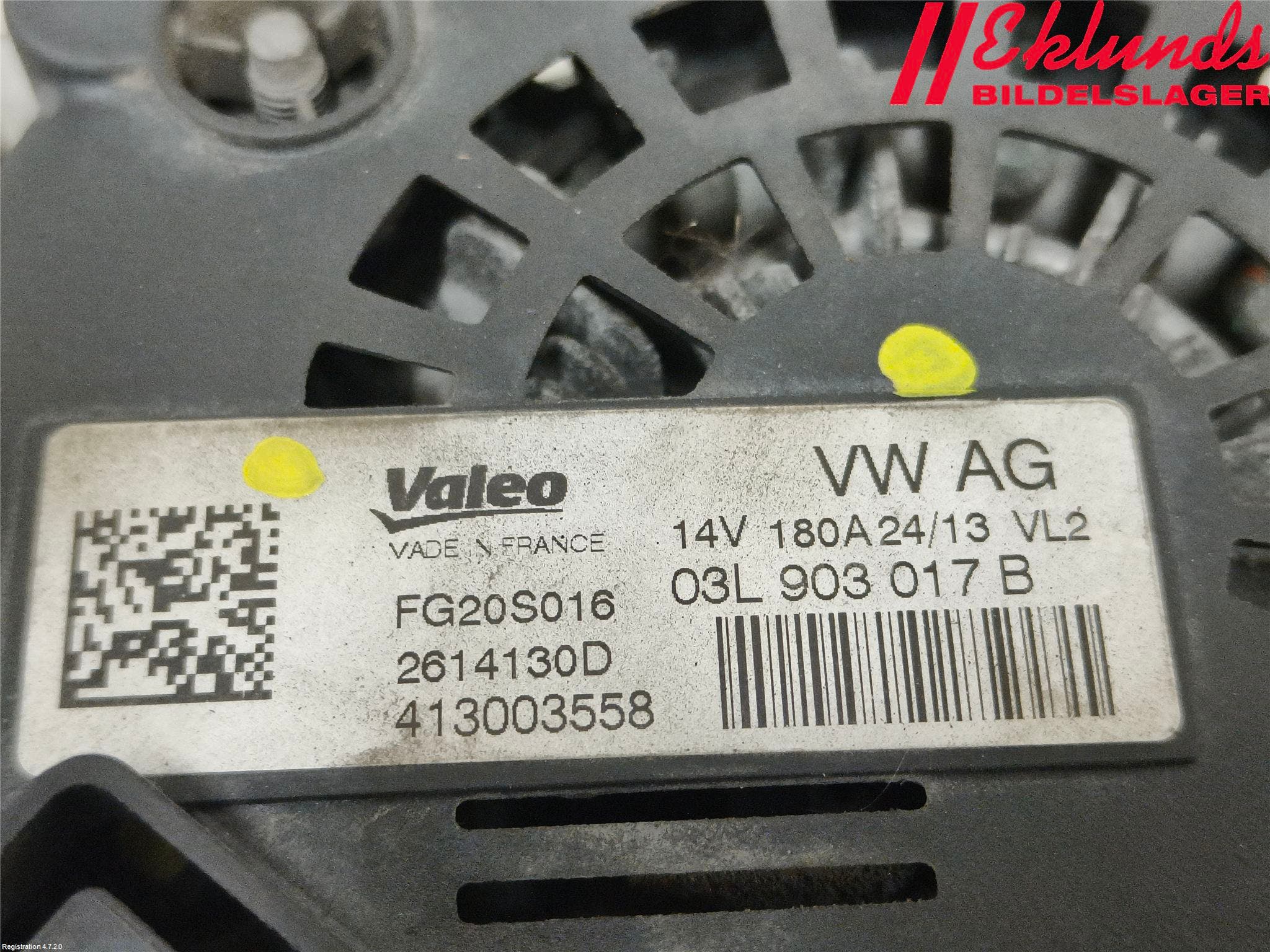 Audi A6/S6 4G 11-18 Generator