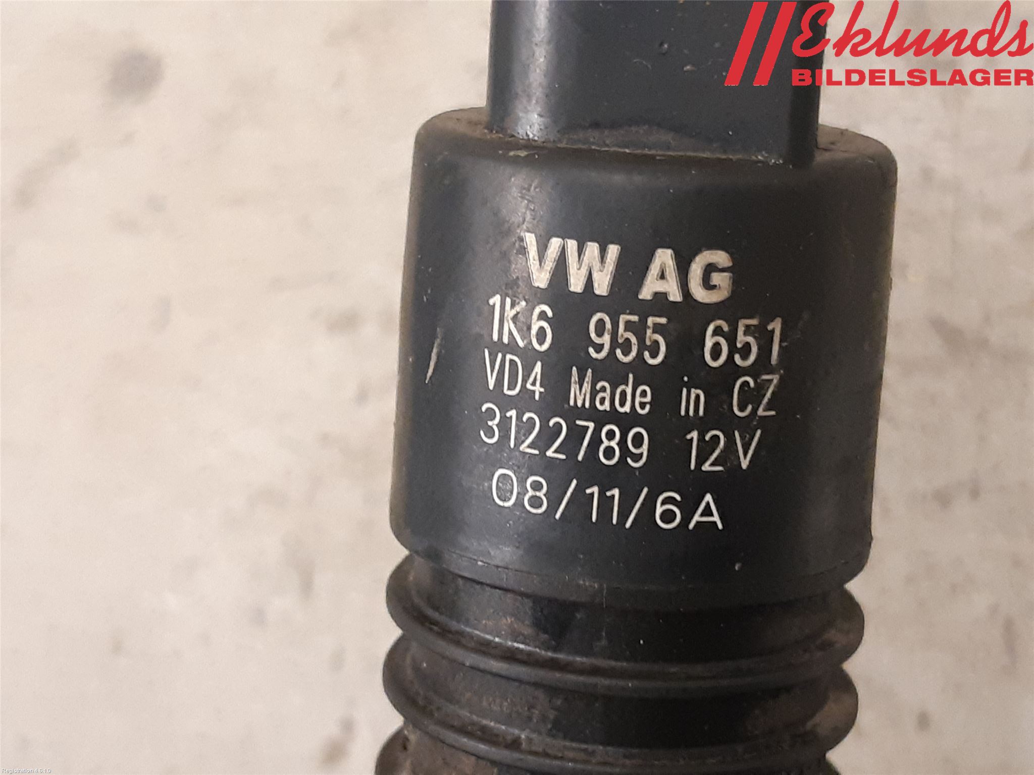 Volkswagen VW PASSAT 11-14 Spolarpump Vindruta