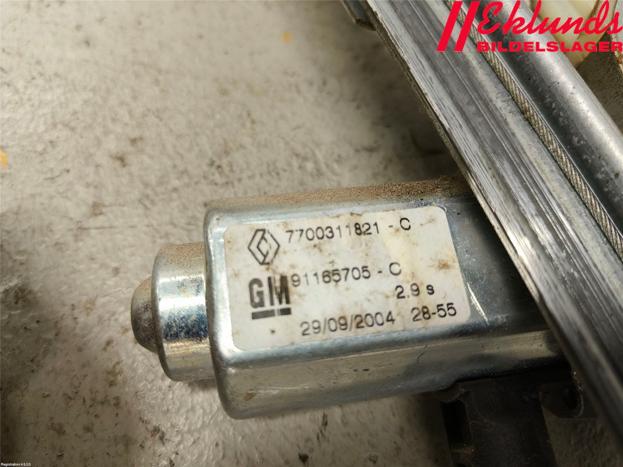 Opel VIVARO 01-14 Fönsterhiss El Kompl