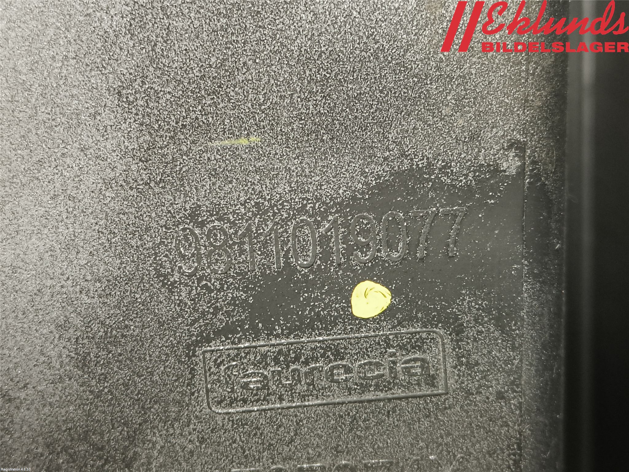 Peugeot 3008 17-24 Stötfångardel Bak Vä