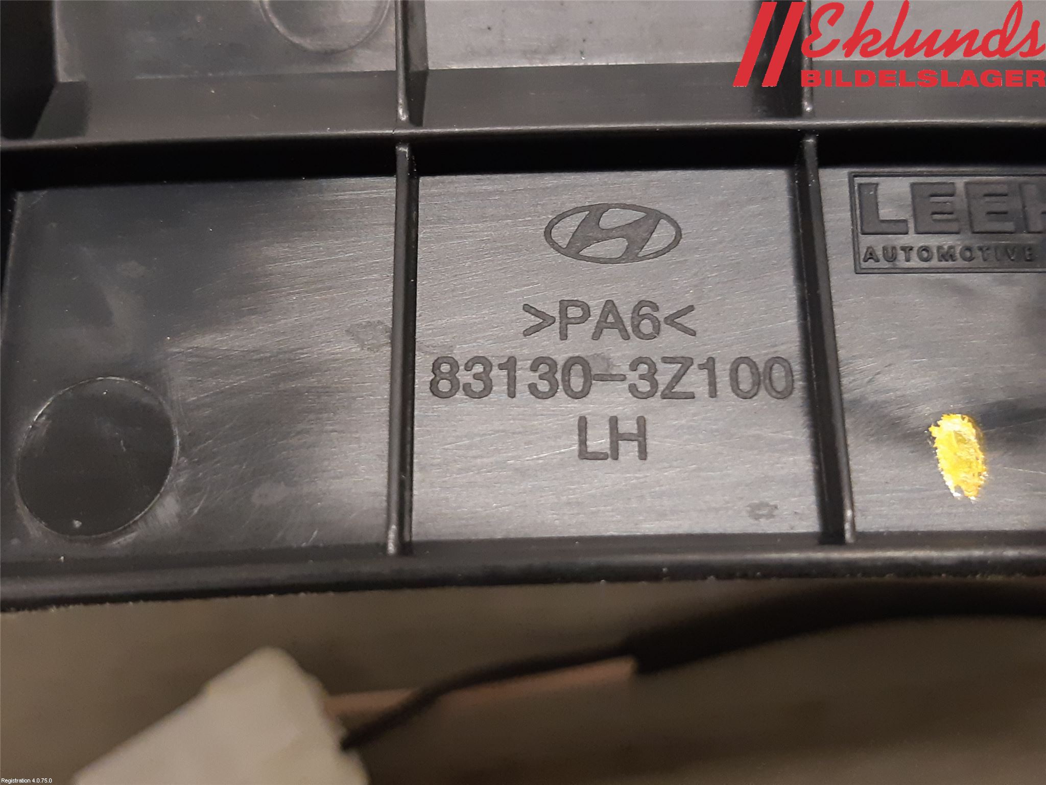 Hyundai i40 08-15 Bakluckeöppnare Automatisk