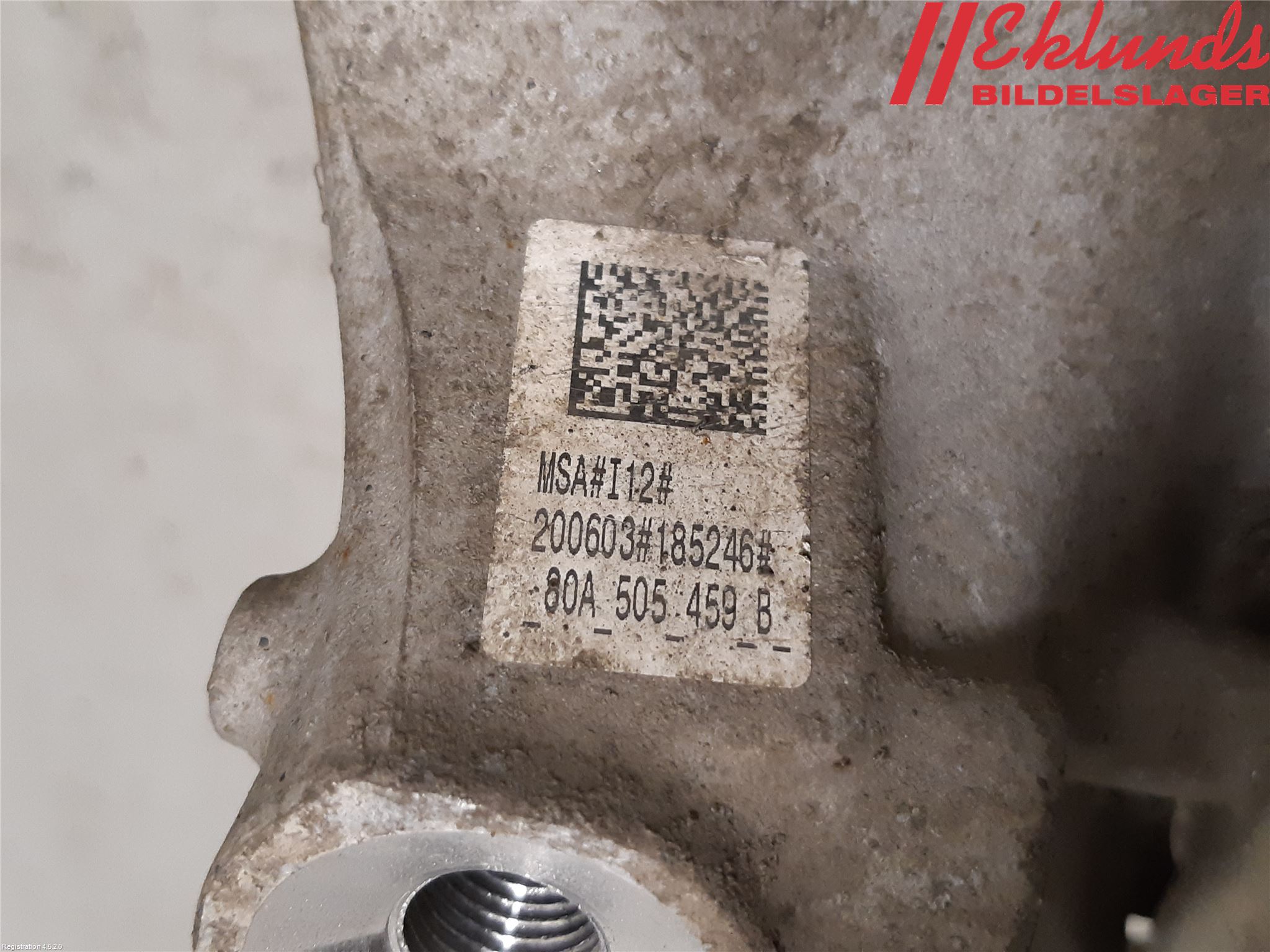 Audi A6 F2/C8 19- Hjullagerhus-Spindel Vä B