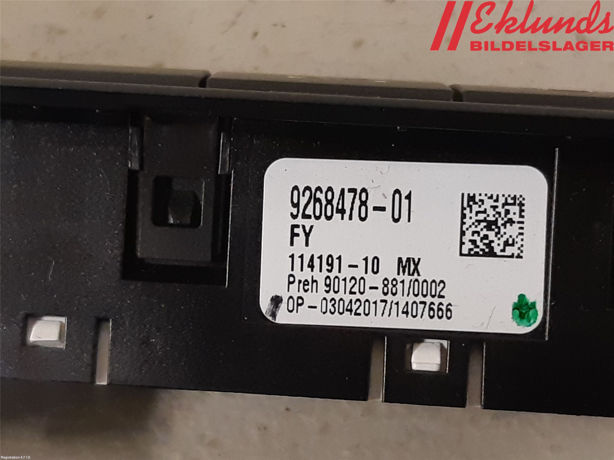 BMW 3 F30/F31/F80 12-19 Strömställare Multifunktion