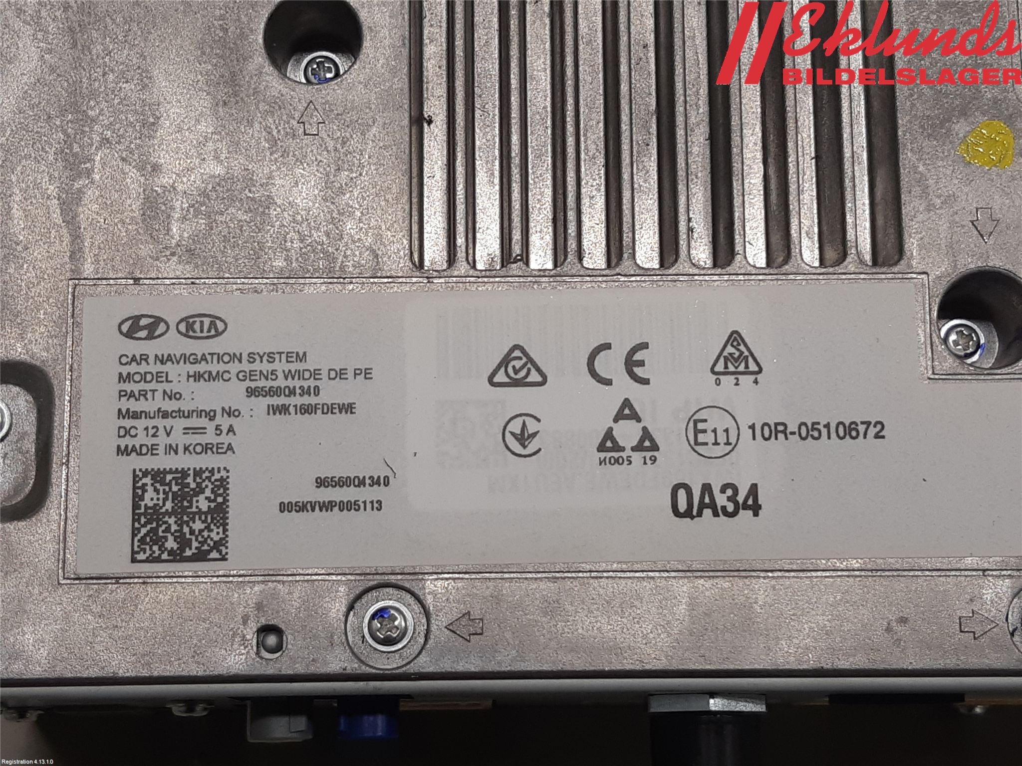Kia NIRO (DE) 17-22 Gps Navigator