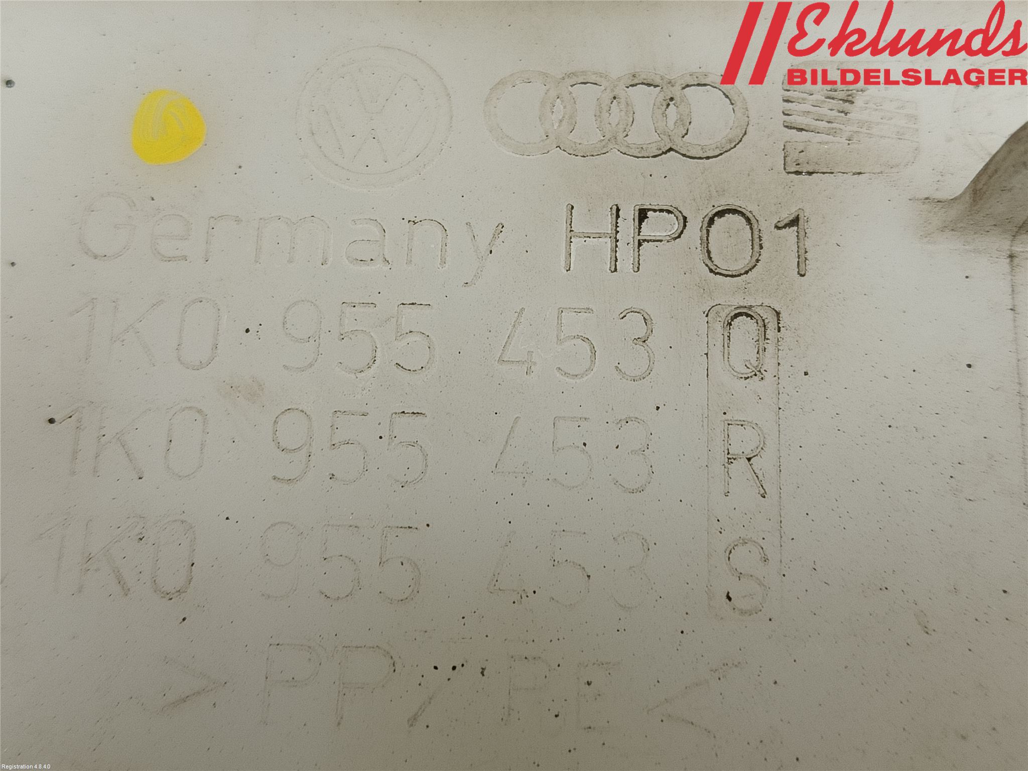 Volkswagen VW GOLF V 04-09 Spolartank Vindruta