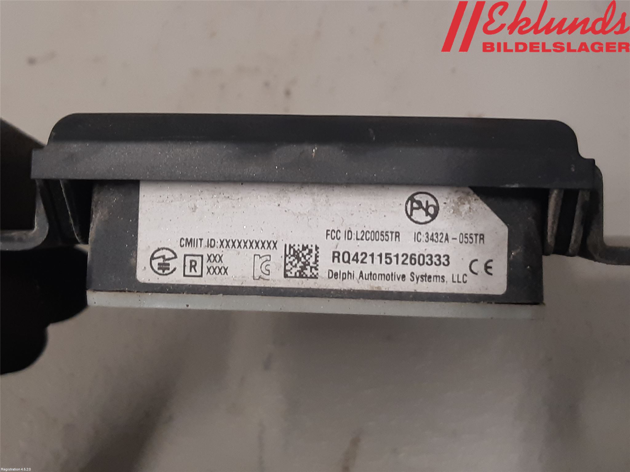 Volvo V60 CROSS COUNTRY 16-18 Sensor Aktivt Kollisionsskydd