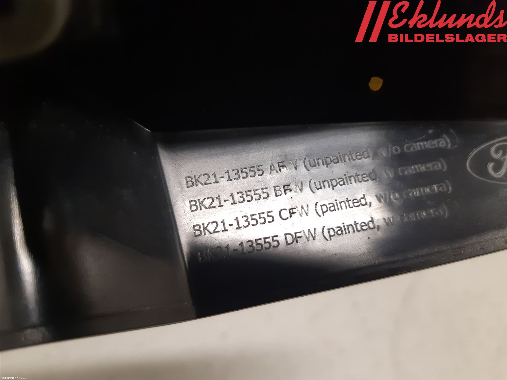 Ford TRANSIT SKÅP/BUSS 14-22 List Bak-Baklucka