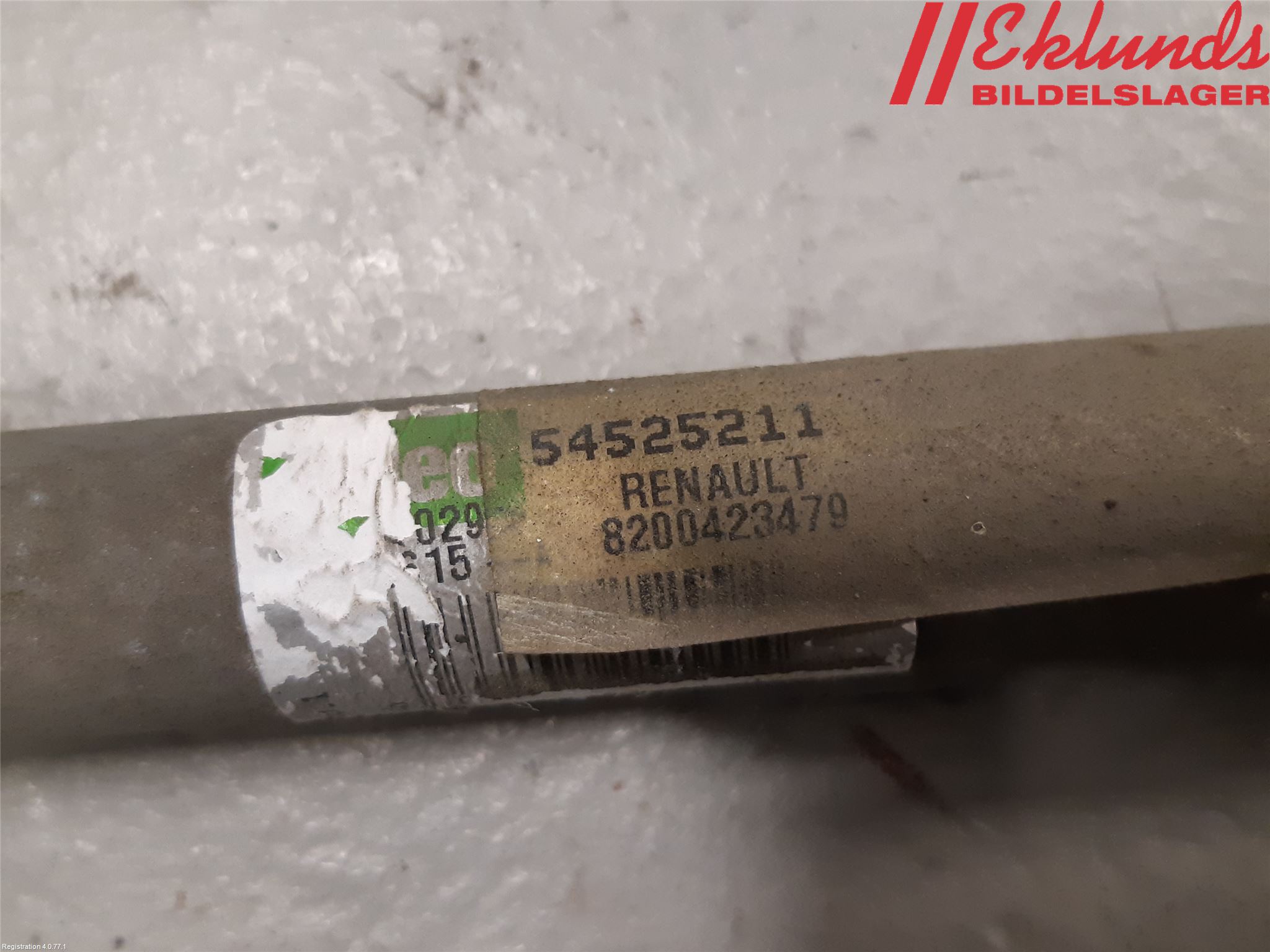 Nissan PRIMASTAR Torkarmekanism Vindruta