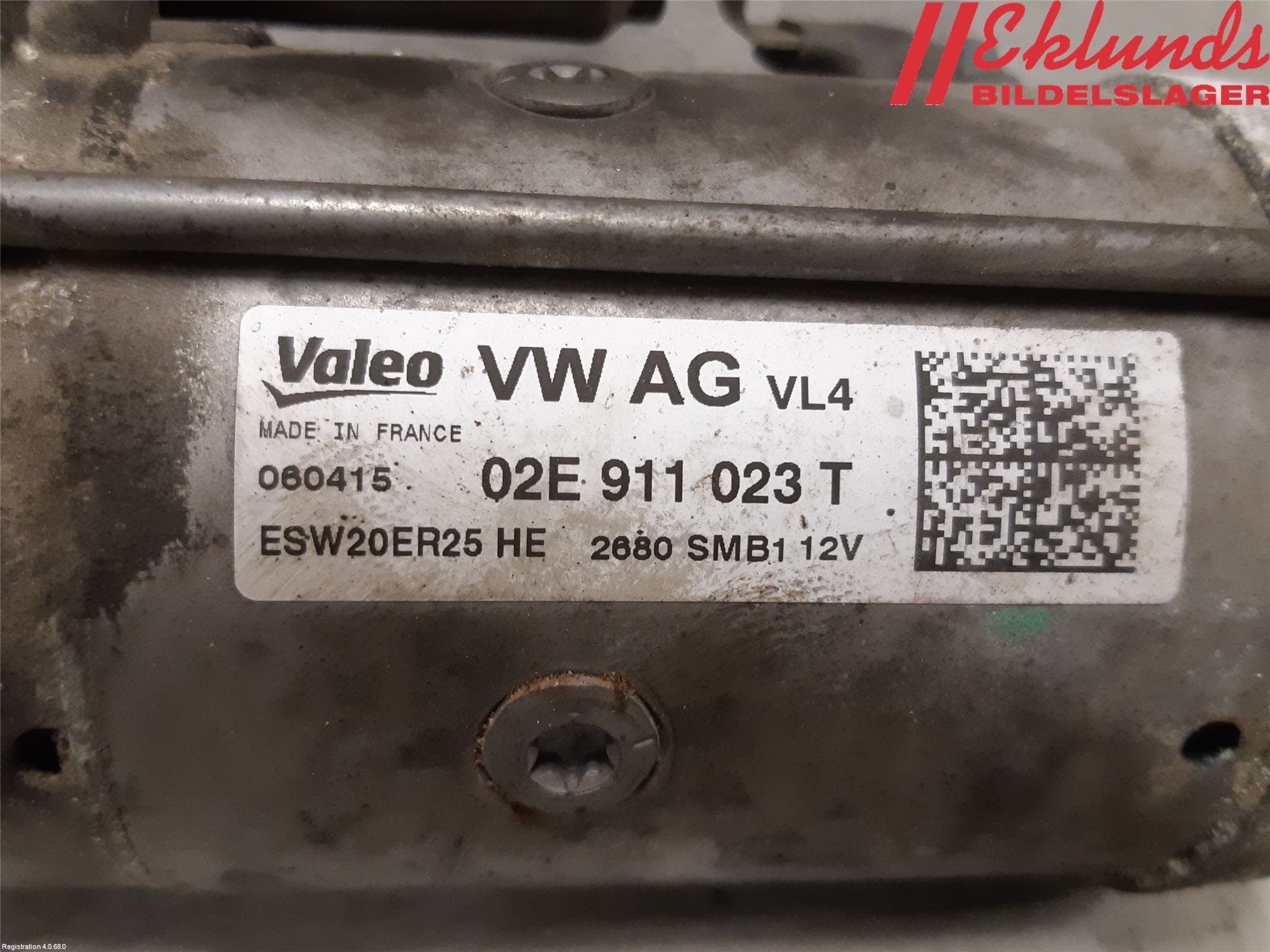 Volkswagen VW PASSAT 15-19 Startmotor Diesel