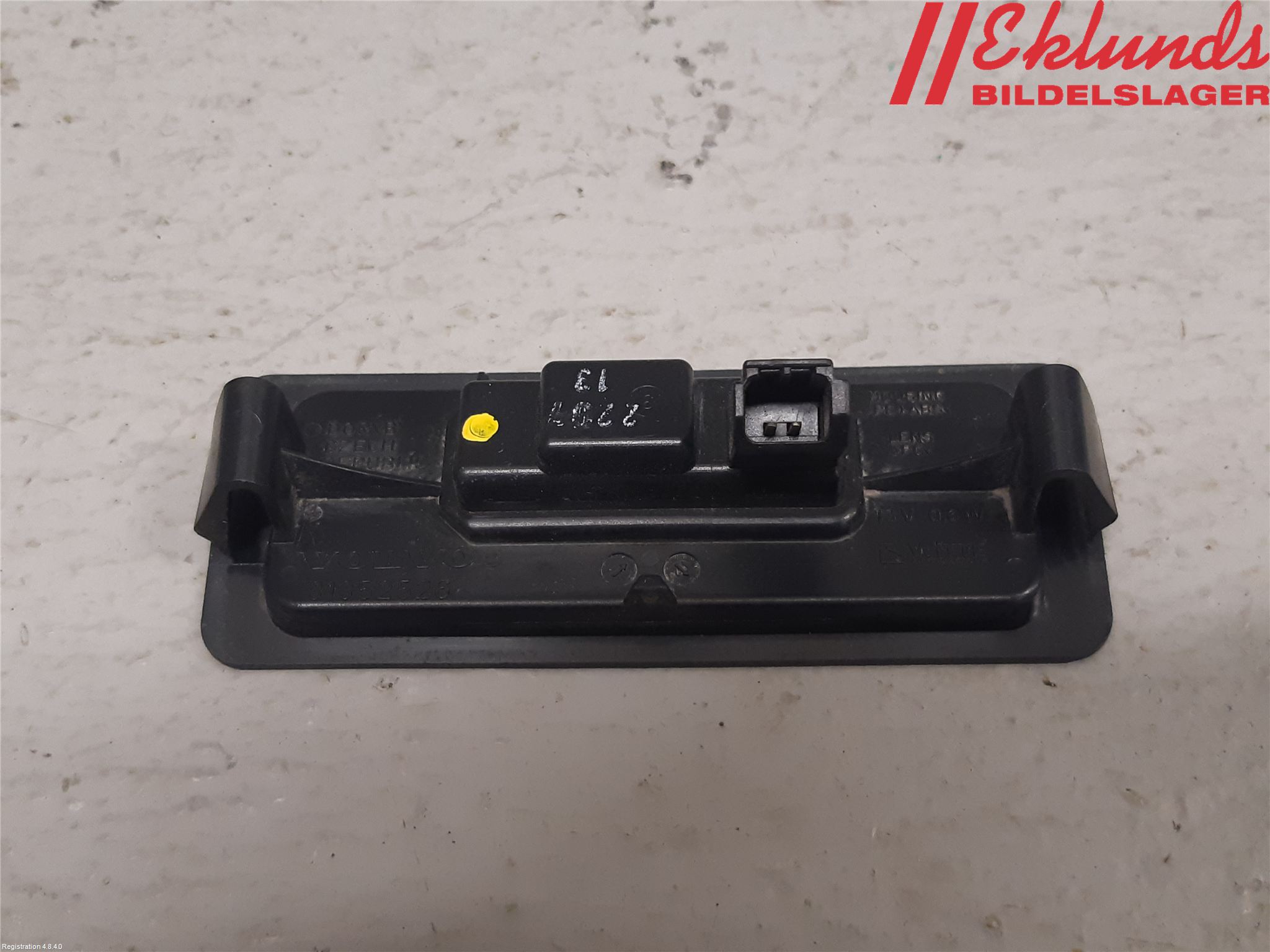 Volvo V40 12-19 Skylt Belysning