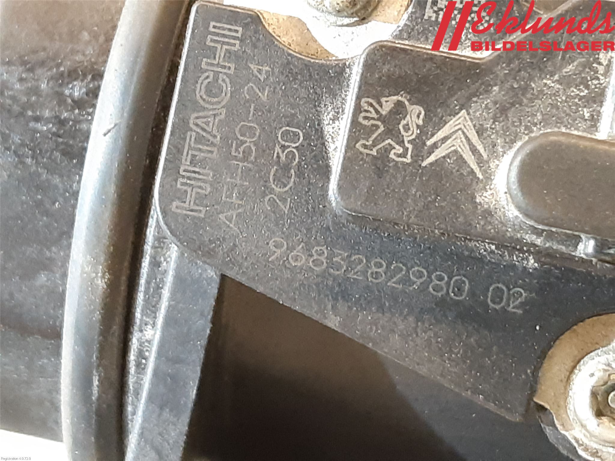 Peugeot 508 11-18 Injluftmassamätare