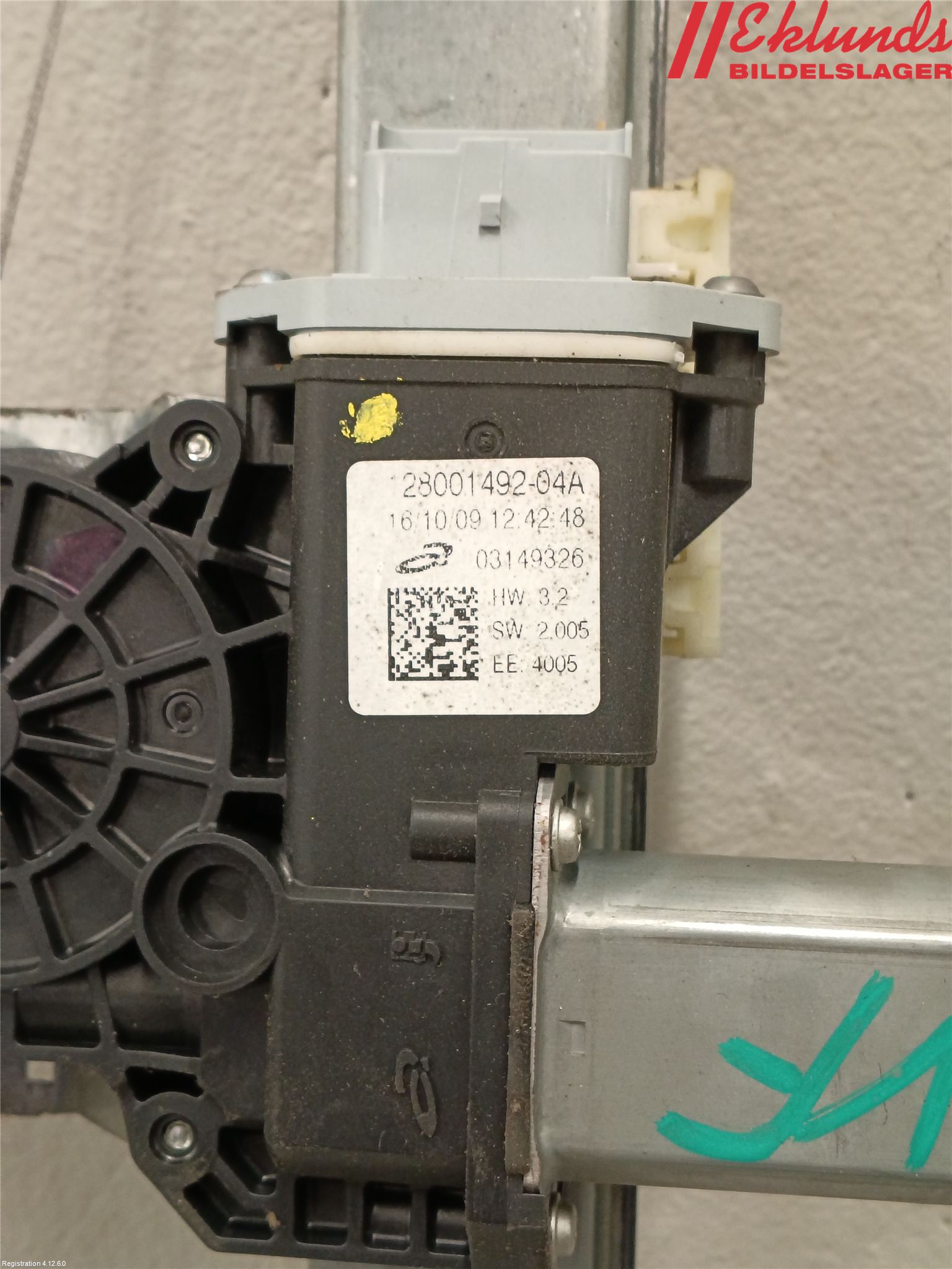 Fiat TALENTO 16- Fönsterhiss El Kompl