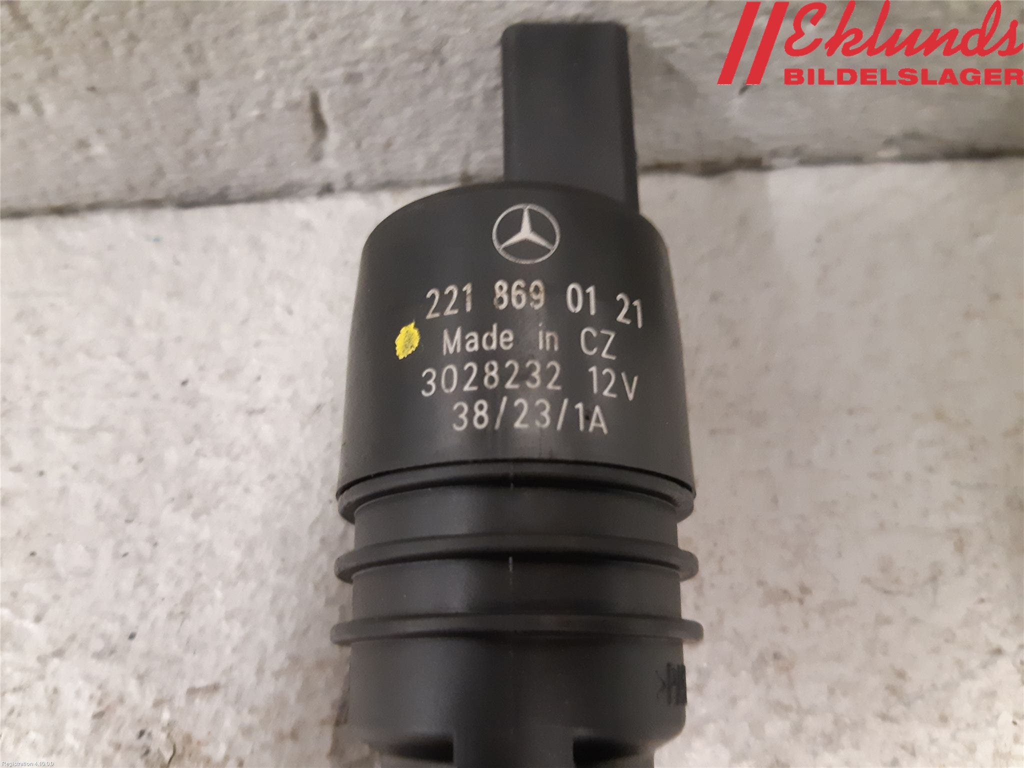 Mercedes-Benz MB SPRINTER (W907/W910) 19- Spolarpump Vindruta