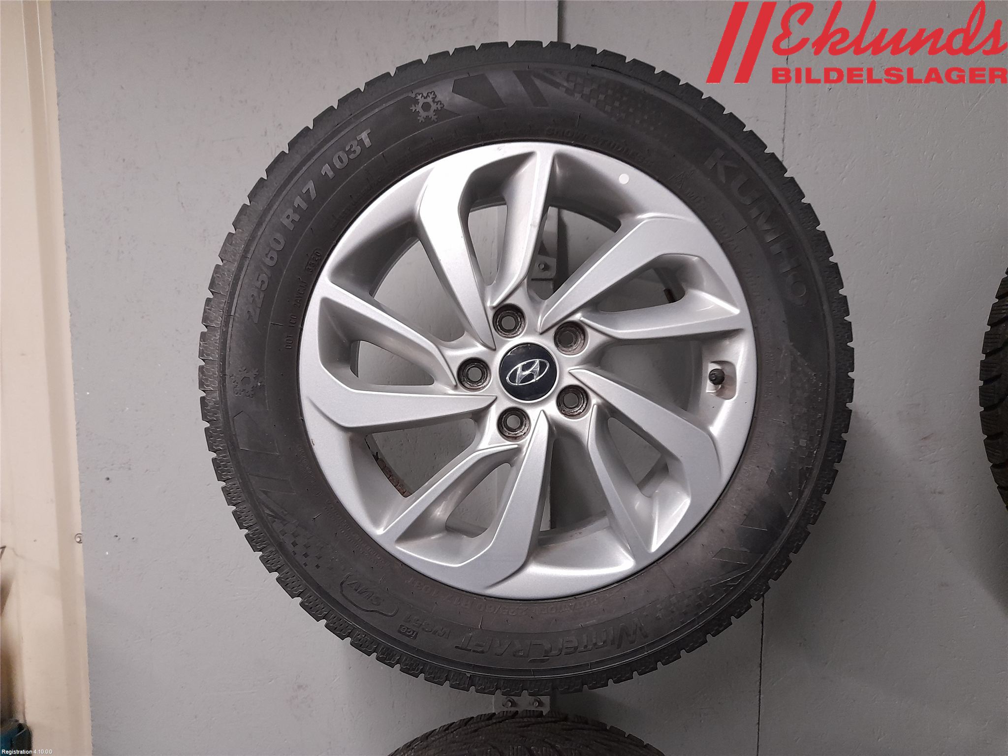 Hyundai TUCSON 05- Vinterdäck Alumfälg 4St