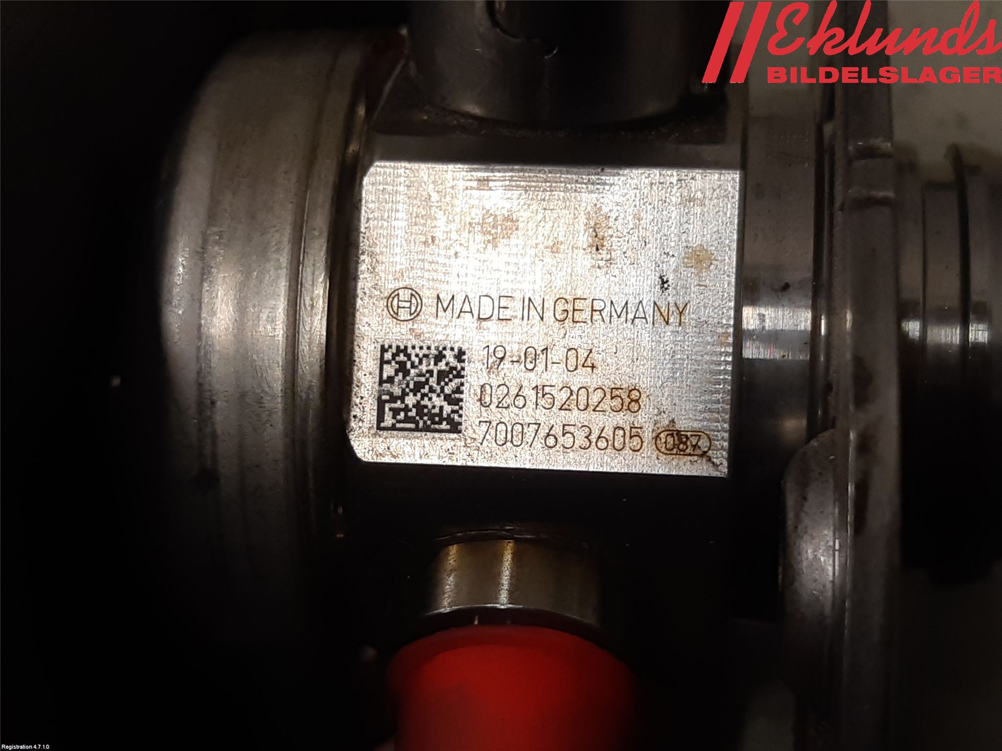 BMW 3 F30/F31/F80 12-19 Bränsle Insppump Bensin