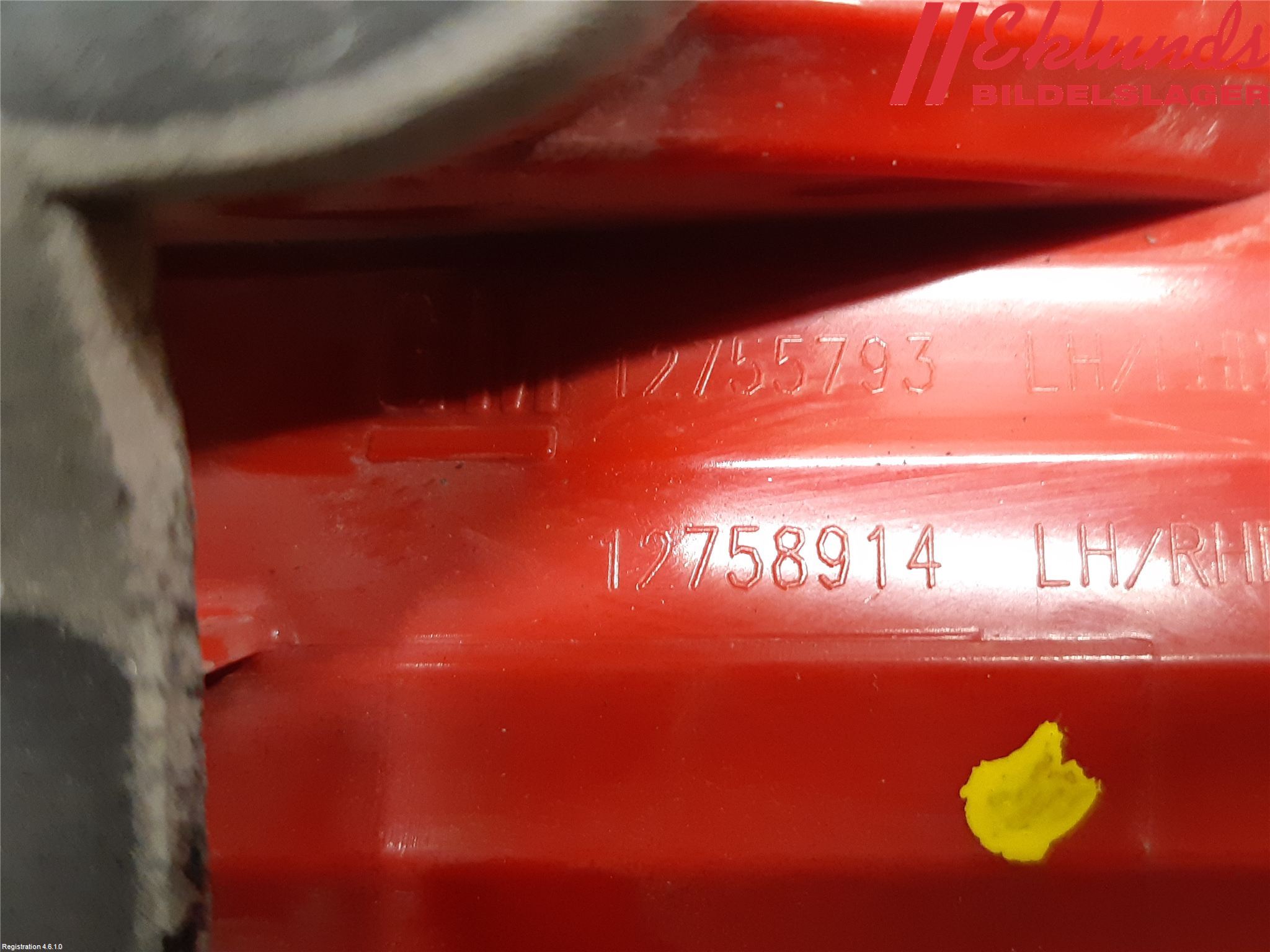 Saab 9-5     06-10 Bakljus Lucka Vä