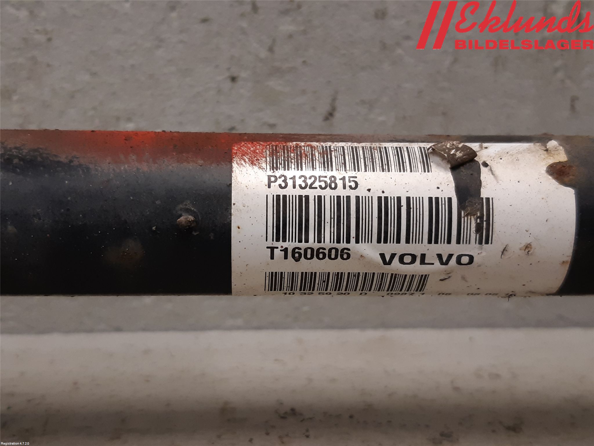 Volvo XC90/RECHARGE 16- Drivaxel Fram Vänster