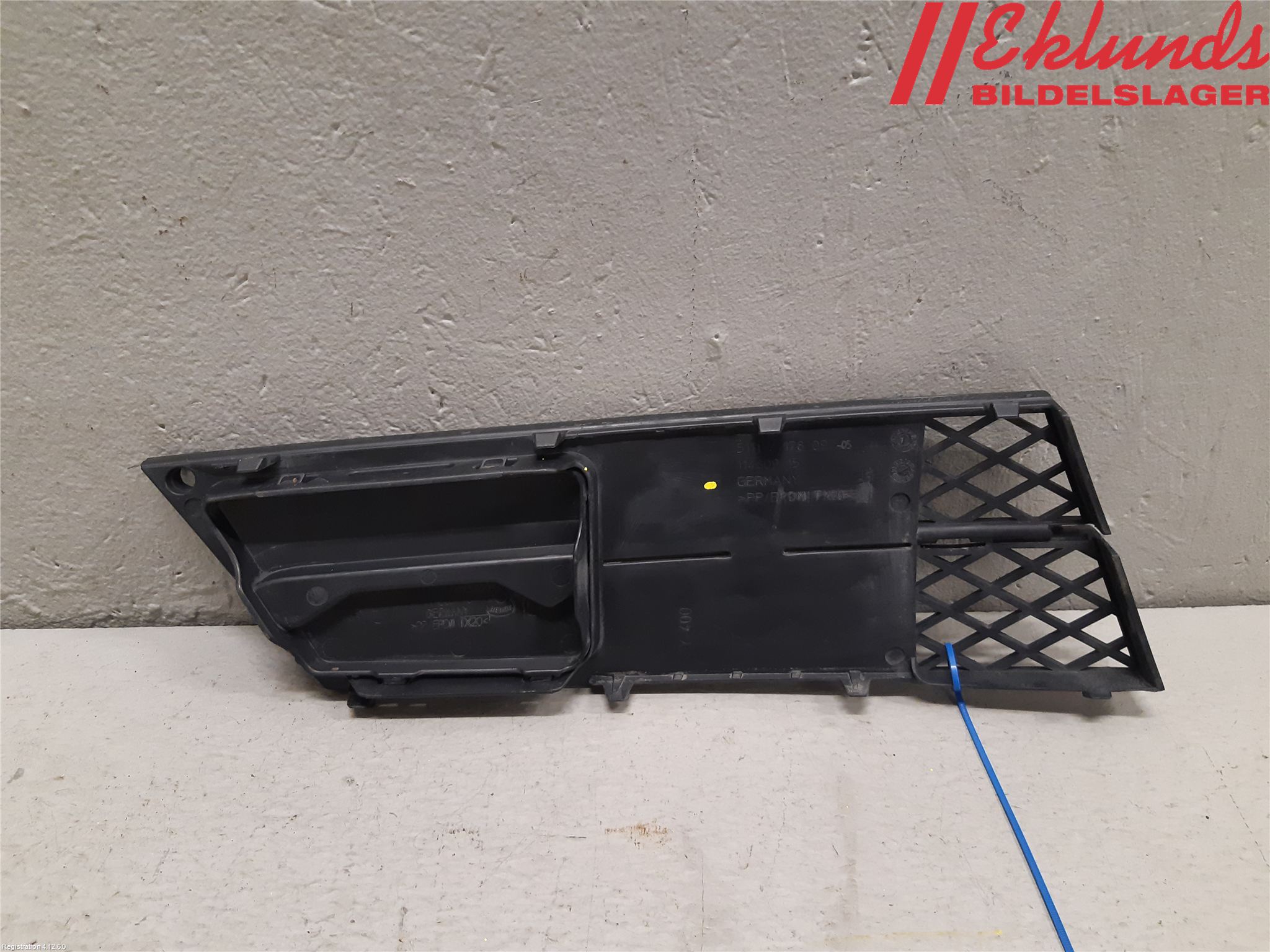 BMW 5 E60/61 Sed/Tou 02-10 Stöt Utfyllnad-List-Grill