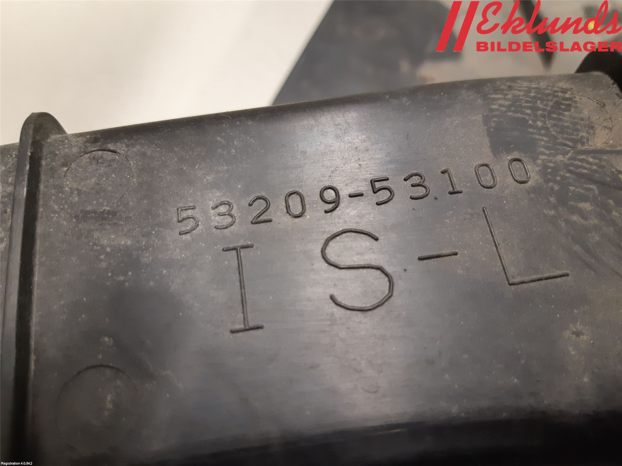 Lexus IS 250/350 14-20 Deflektor Plåt-Plast Kylning