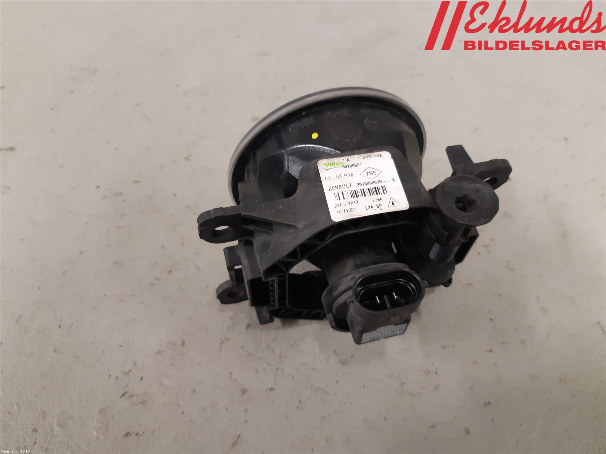 Renault CLIO IV 12-16 Dimljus-Varselljus Fram