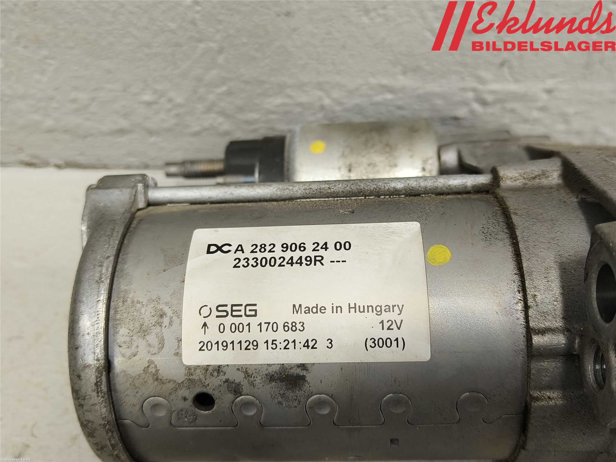 Mercedes-Benz MB B-KLASS (W247) 19- Startmotor