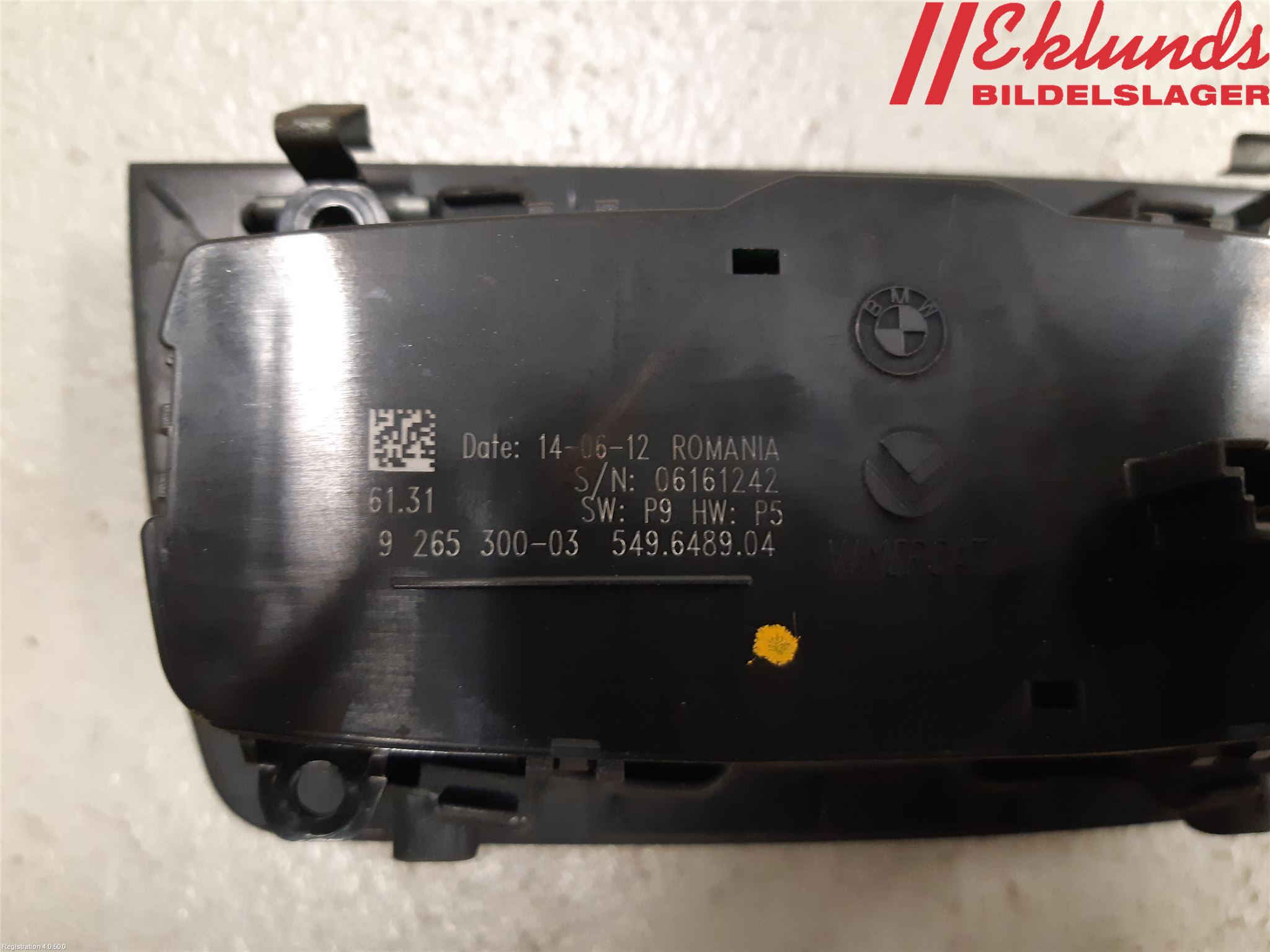 BMW 3 F30/F31/F80 12-19 Strömställare Ljus