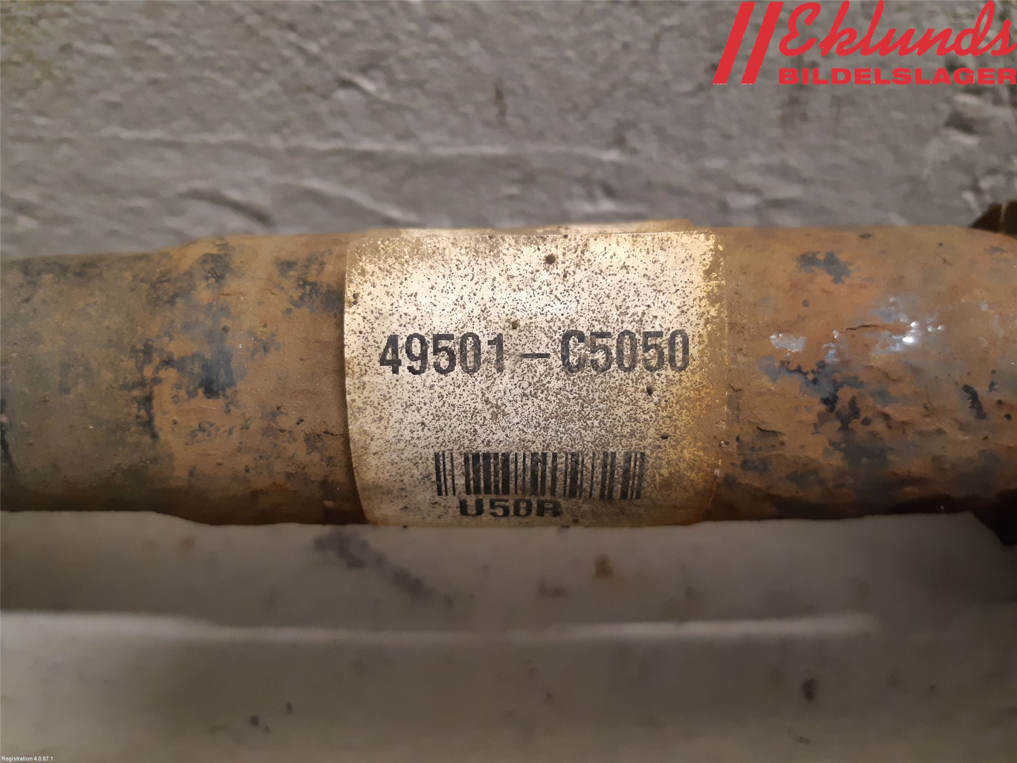 Kia SORENTO 15-20 Drivaxel Fram Höger