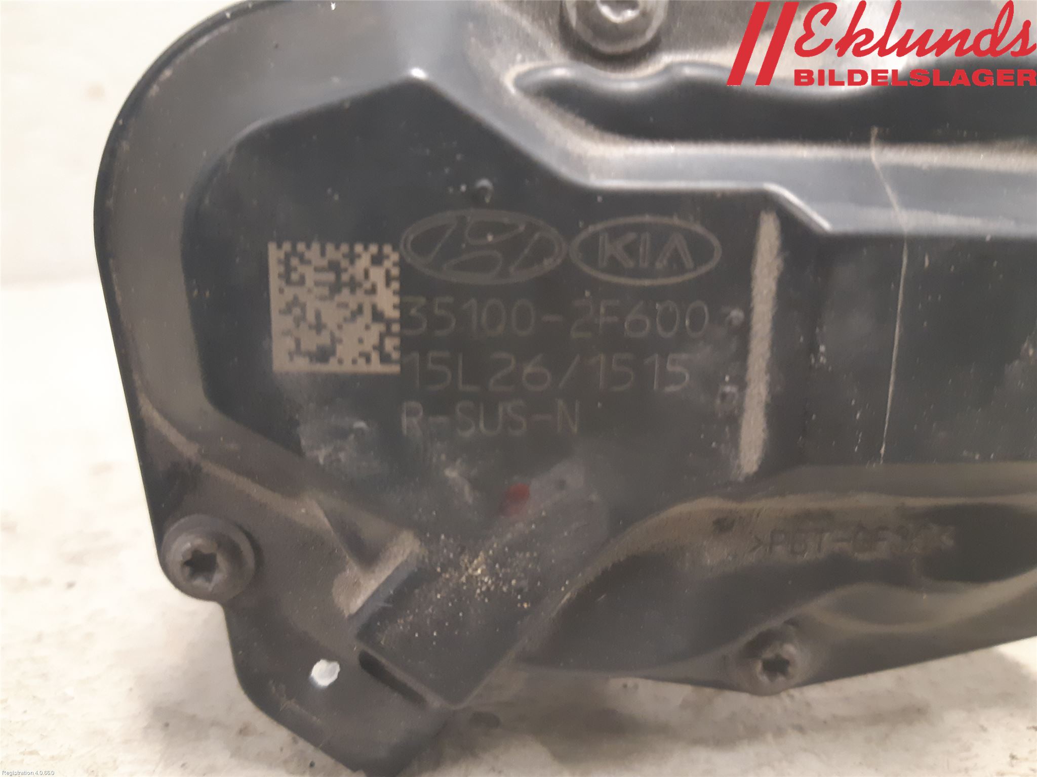 Kia SPORTAGE (QL) 16-21 Injspjällhus