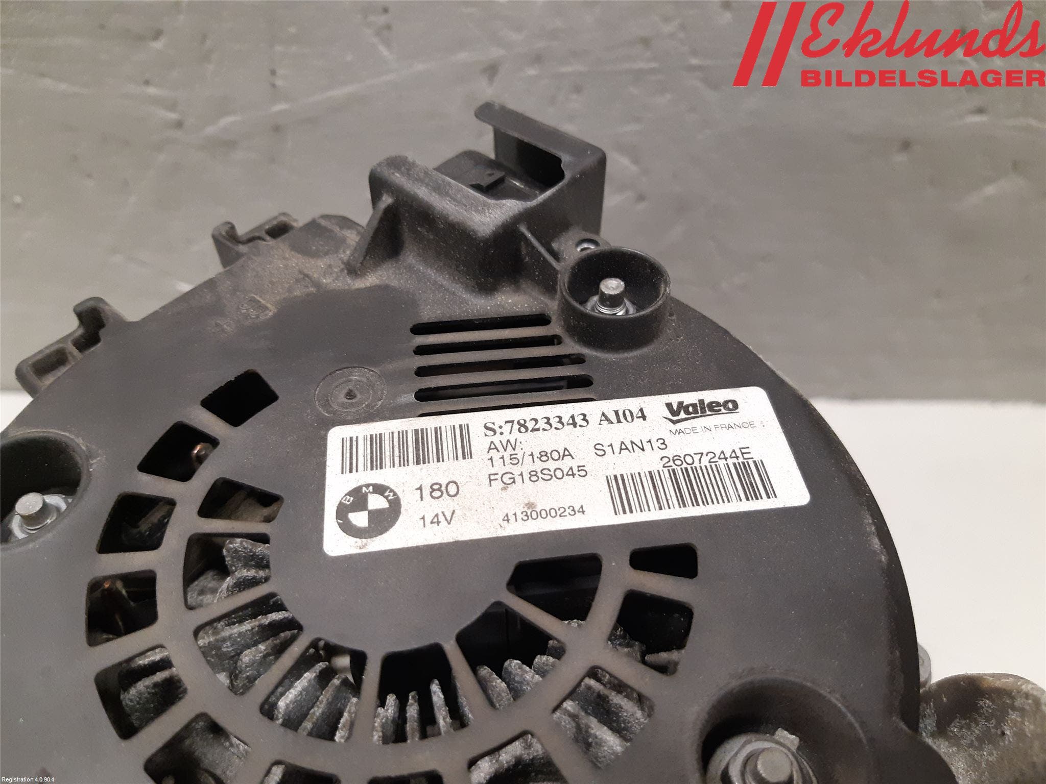 BMW 3 F30/F31/F80 12-19 Generator