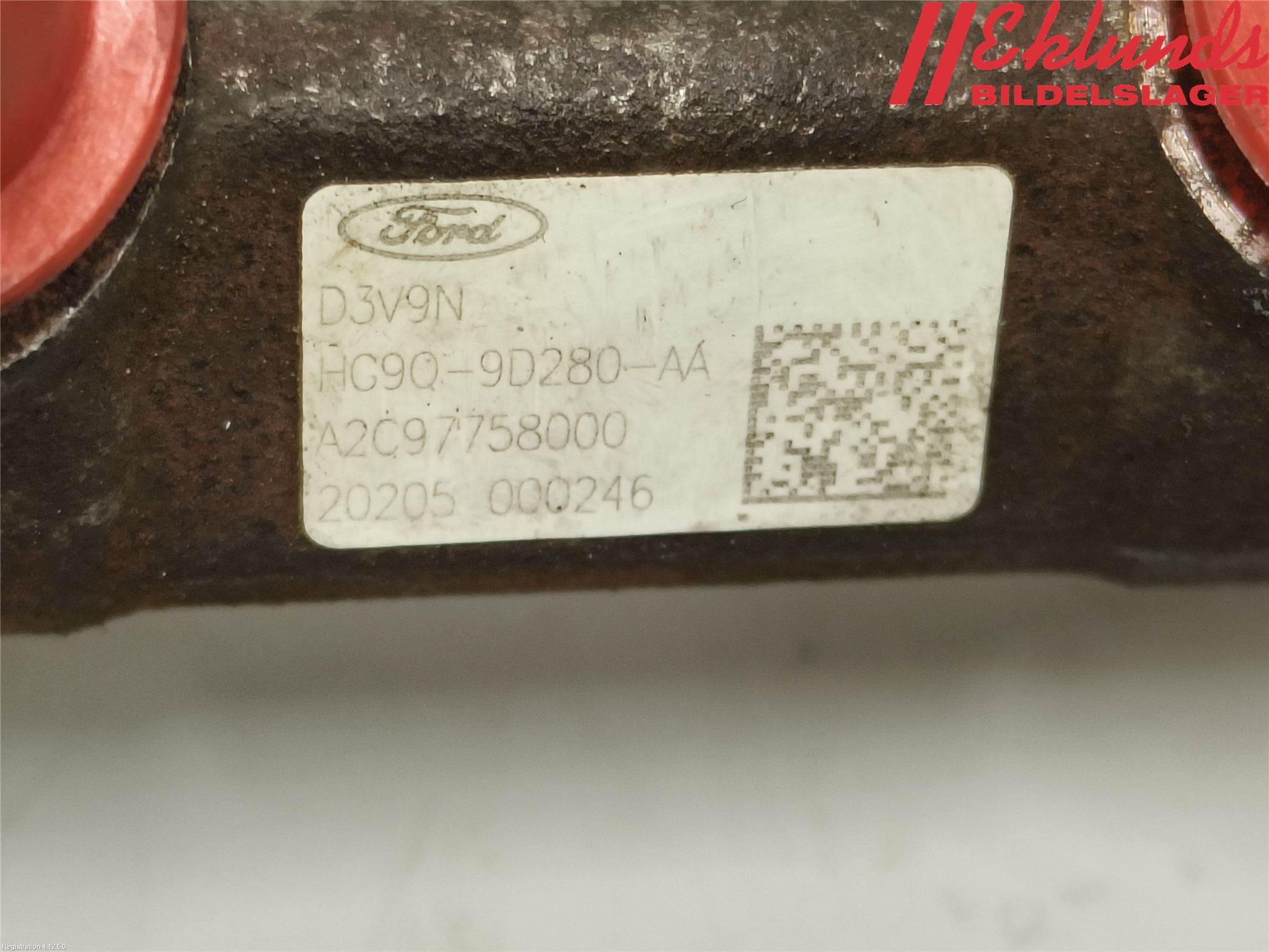 Ford RANGER EU 12-23 Inj. Fuelrail