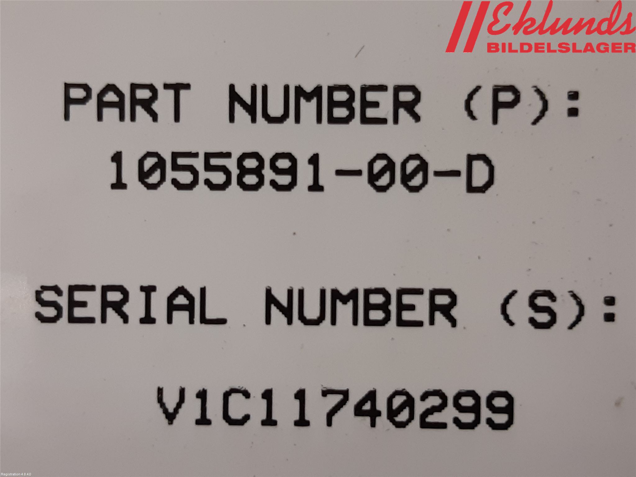 Tesla MODEL X 16- Styrenhet Parkeringshjälp