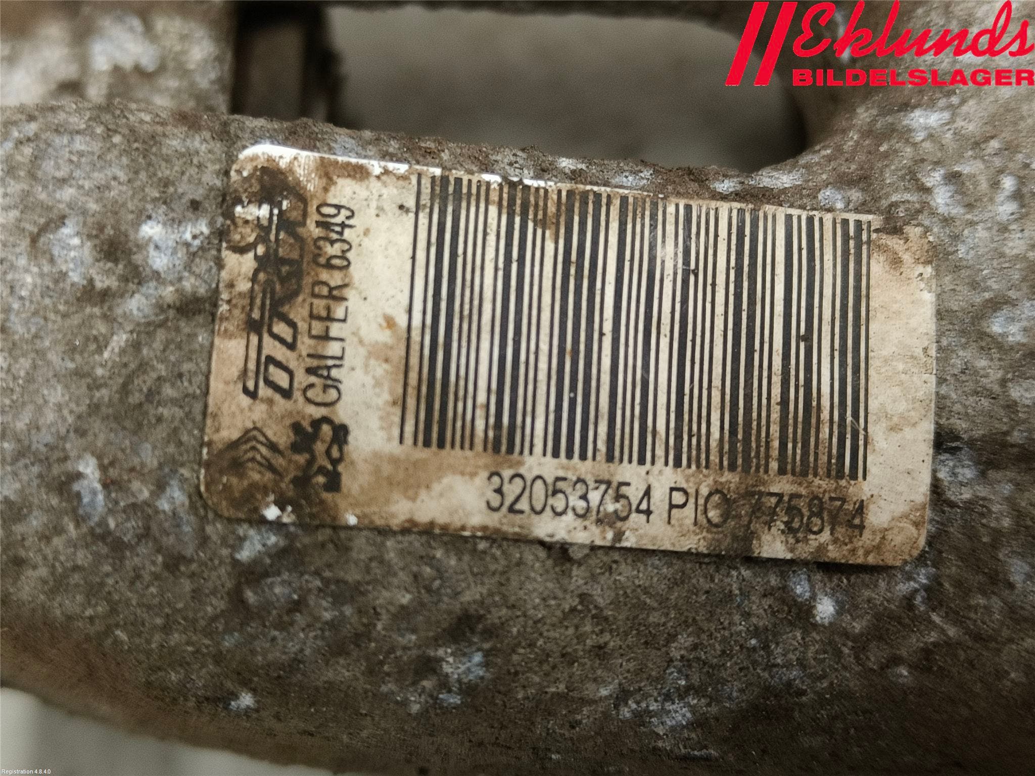 Peugeot 2008 13-20 Bromsok Bak Vänster