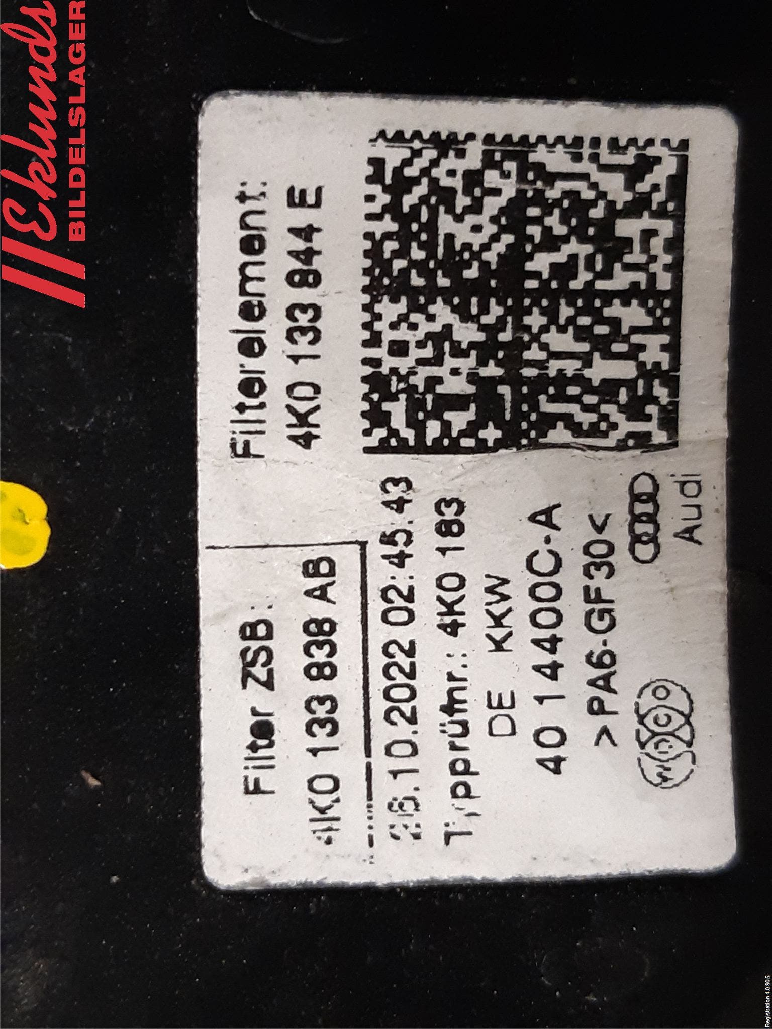 Audi A6 F2/C8 19- Luftrenare