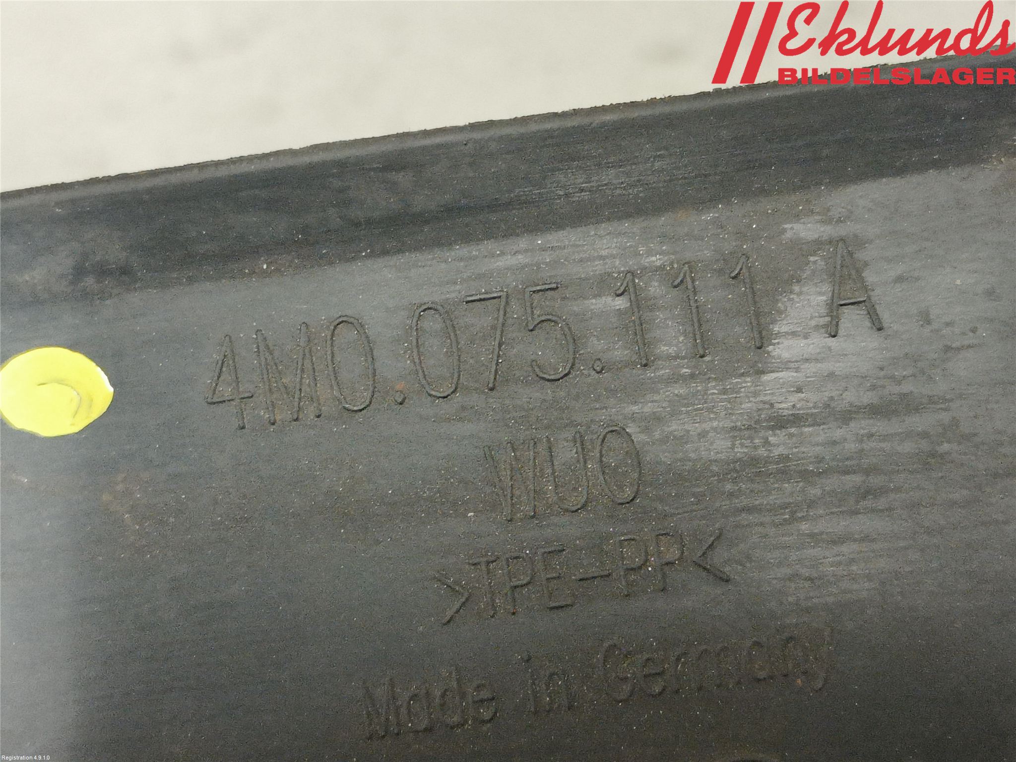 Audi Q7/SQ7 Stänkskydd