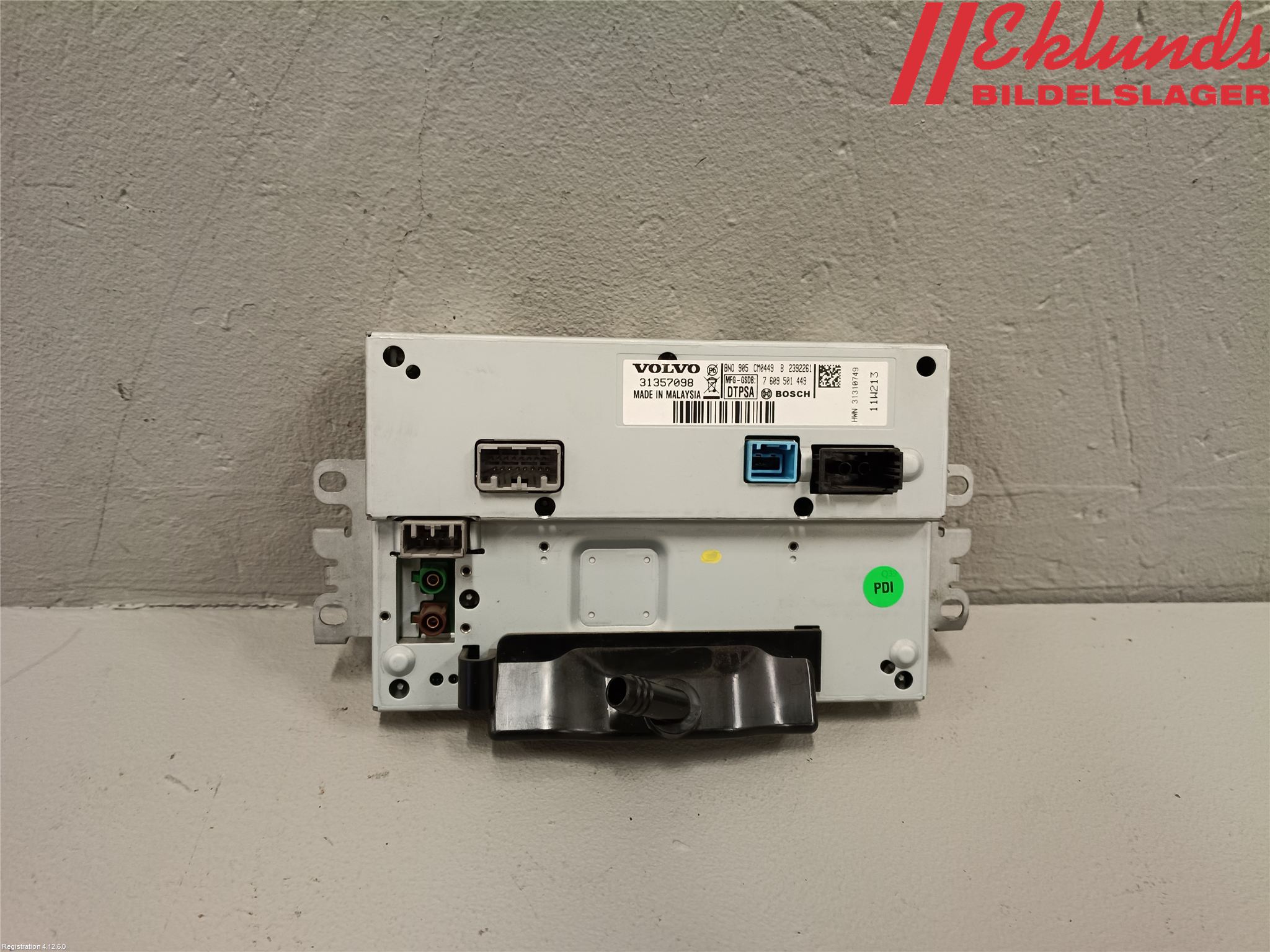 Volvo XC70 08-13 Multifunktionsdisplay