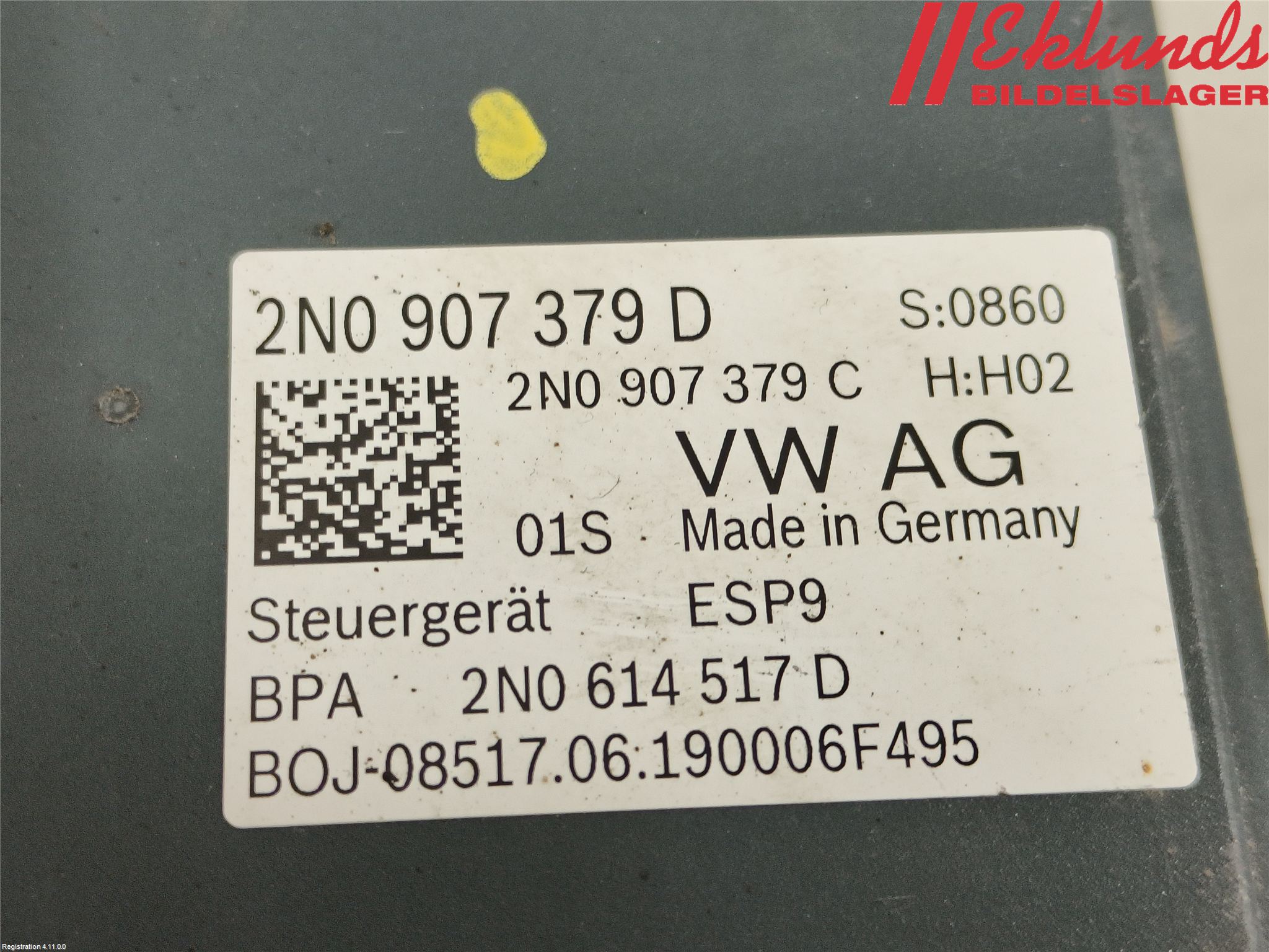 Volkswagen VW CRAFTER II / E-CRAFTER 17- Abs Hydraulaggregat
