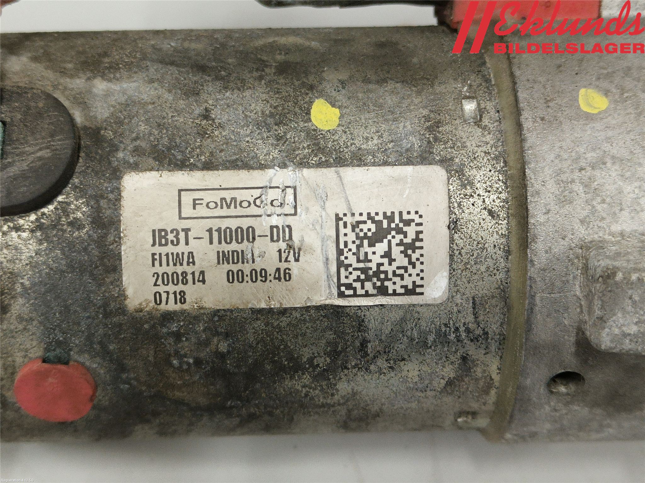 Ford RANGER EU 12-23 Startmotor Diesel