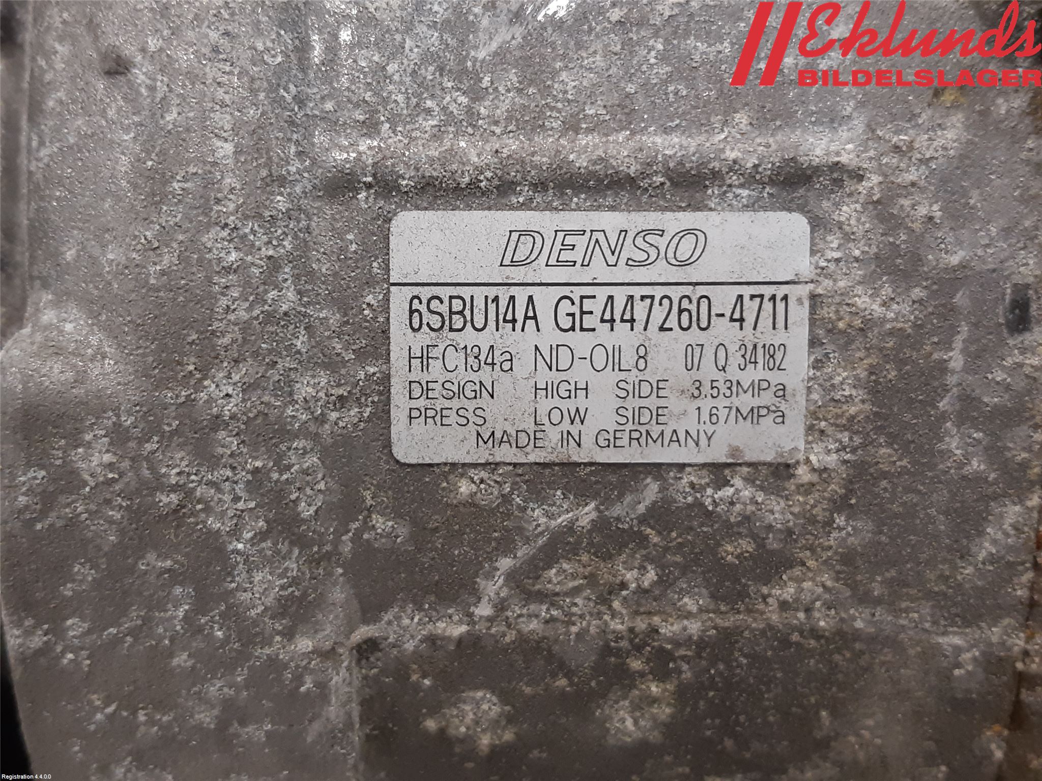 BMW 1 F20/F21 11-19 Ac Kompressor