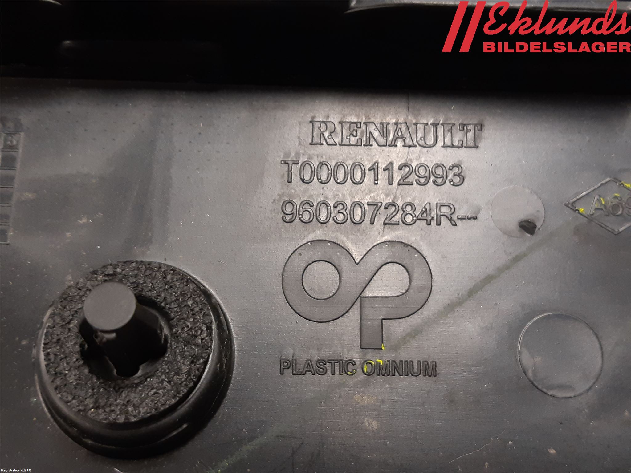 Renault CLIO IV 16-19 Spoiler Baklucka