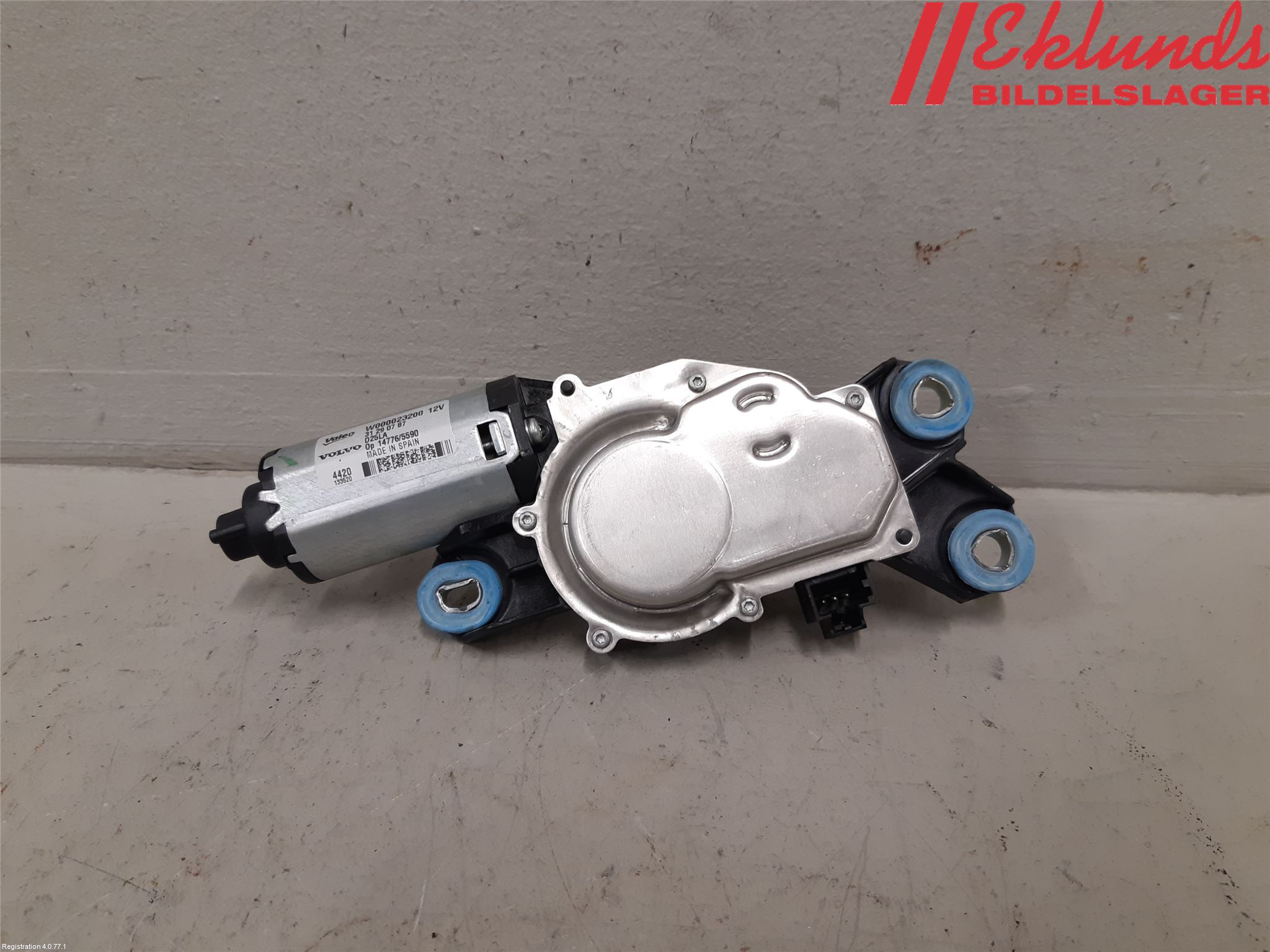 Volvo V70 08-13 Torkarmotor Baklucka