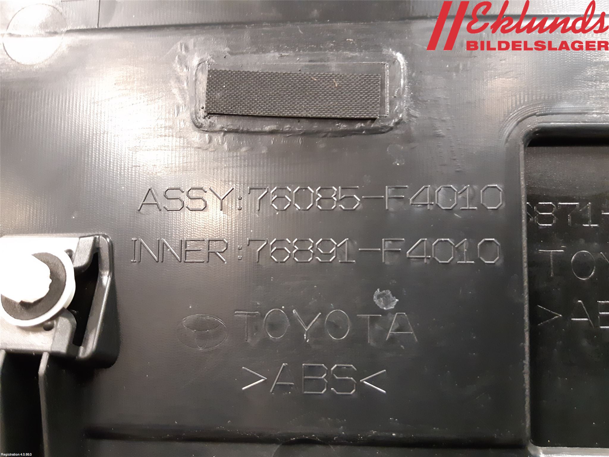 Toyota C-HR 16-23 Spoiler Baklucka