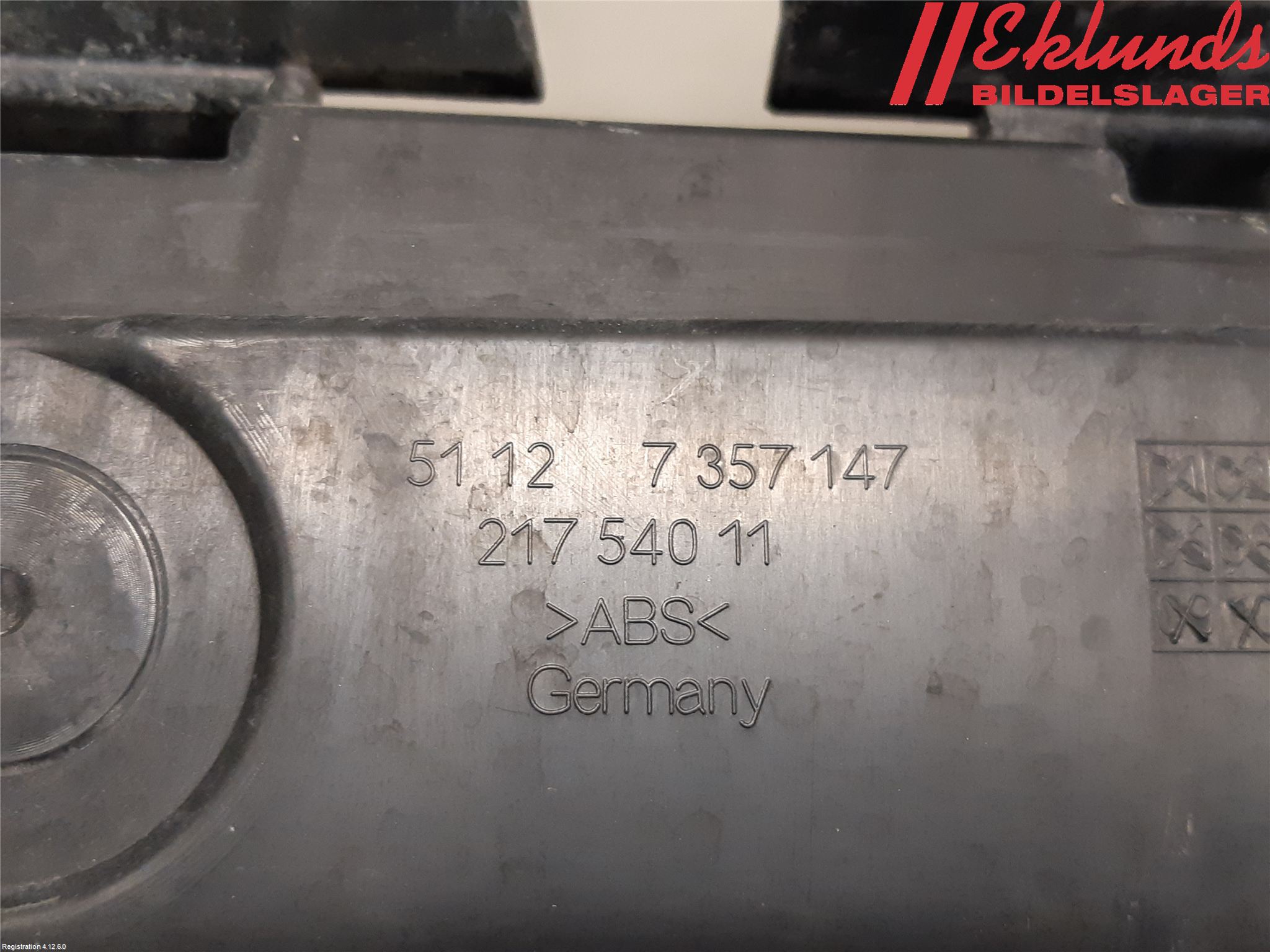 BMW 7 G11/G12 15-22 Stötfångarfäste Bak Vä