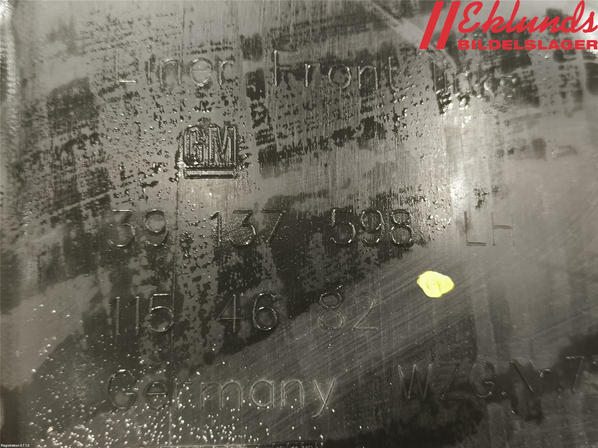 Opel INSIGNIA 17- Skärm Inner