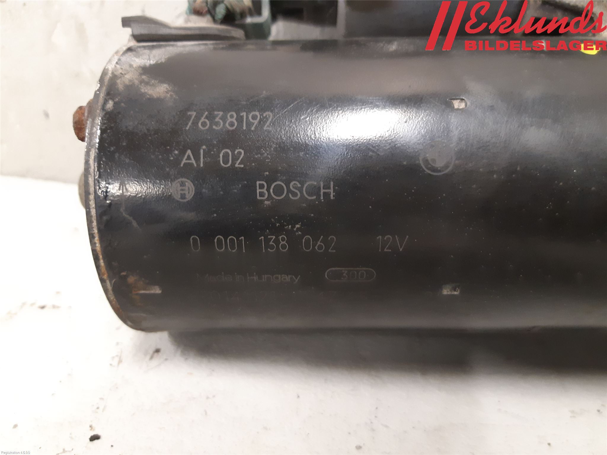 BMW 1 F20/F21 11-19 Startmotor