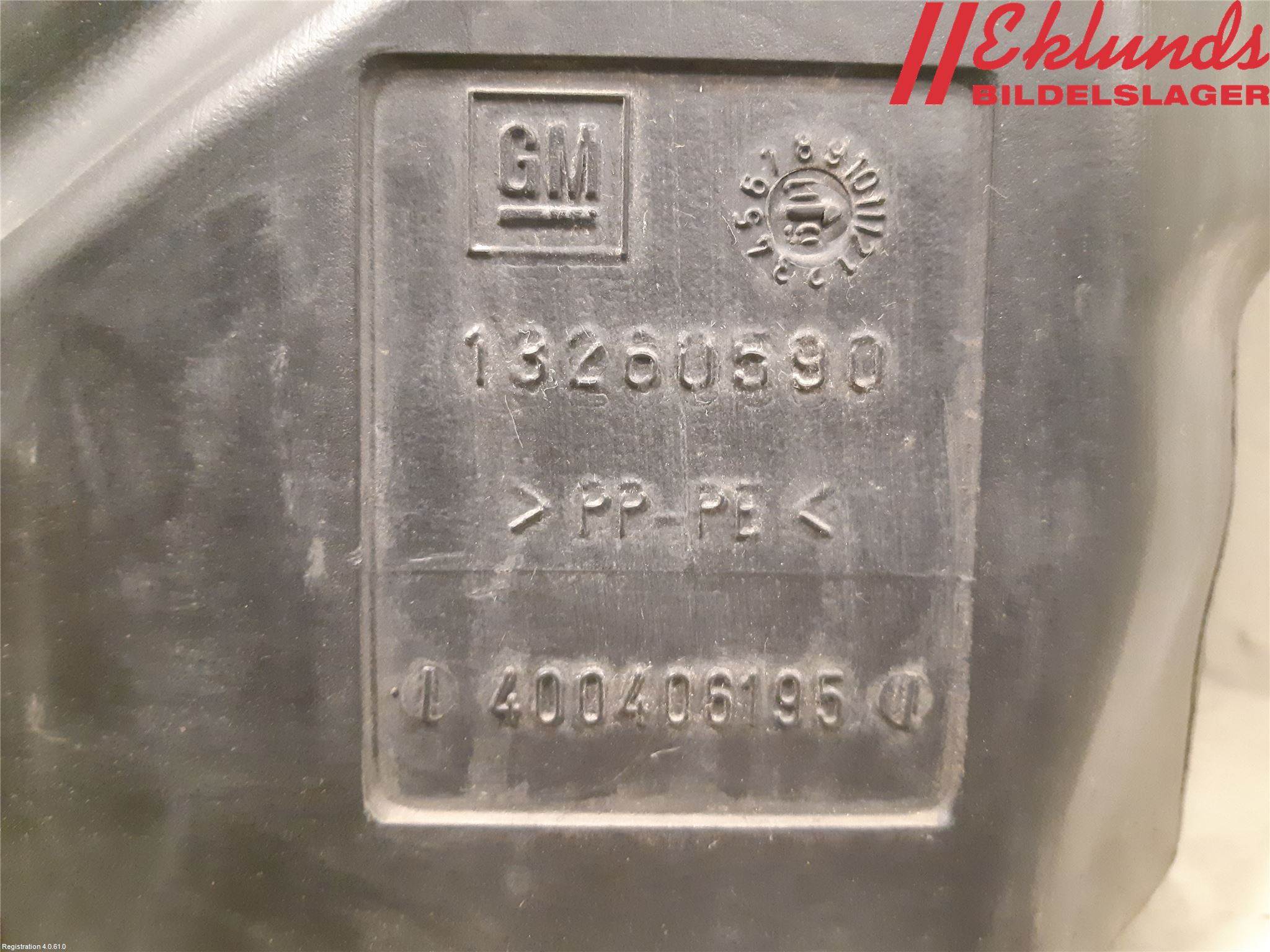 Opel ASTRA J 10-15 Spolartank Vindruta-Strål