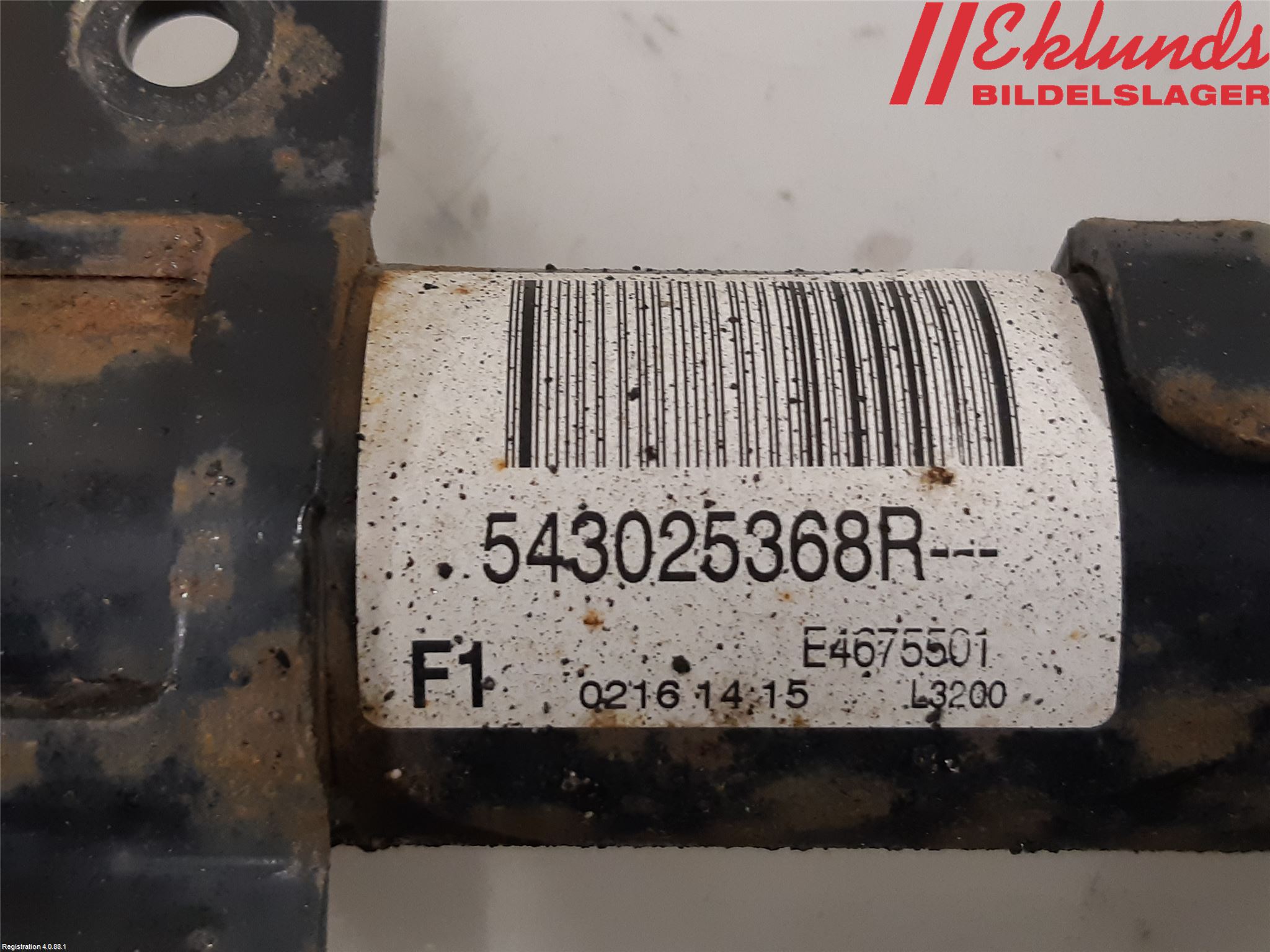 Renault MEGANE IV 16-23 Fjäderben Fram Vänster