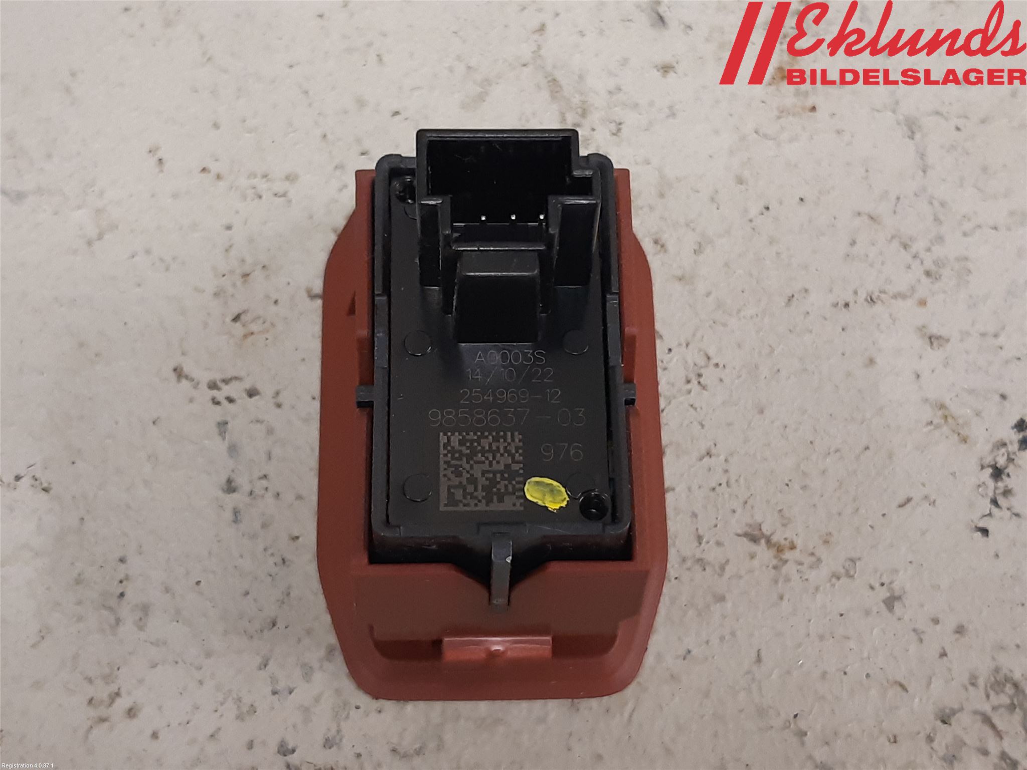 BMW iX I20 22- Strömställare Elhiss