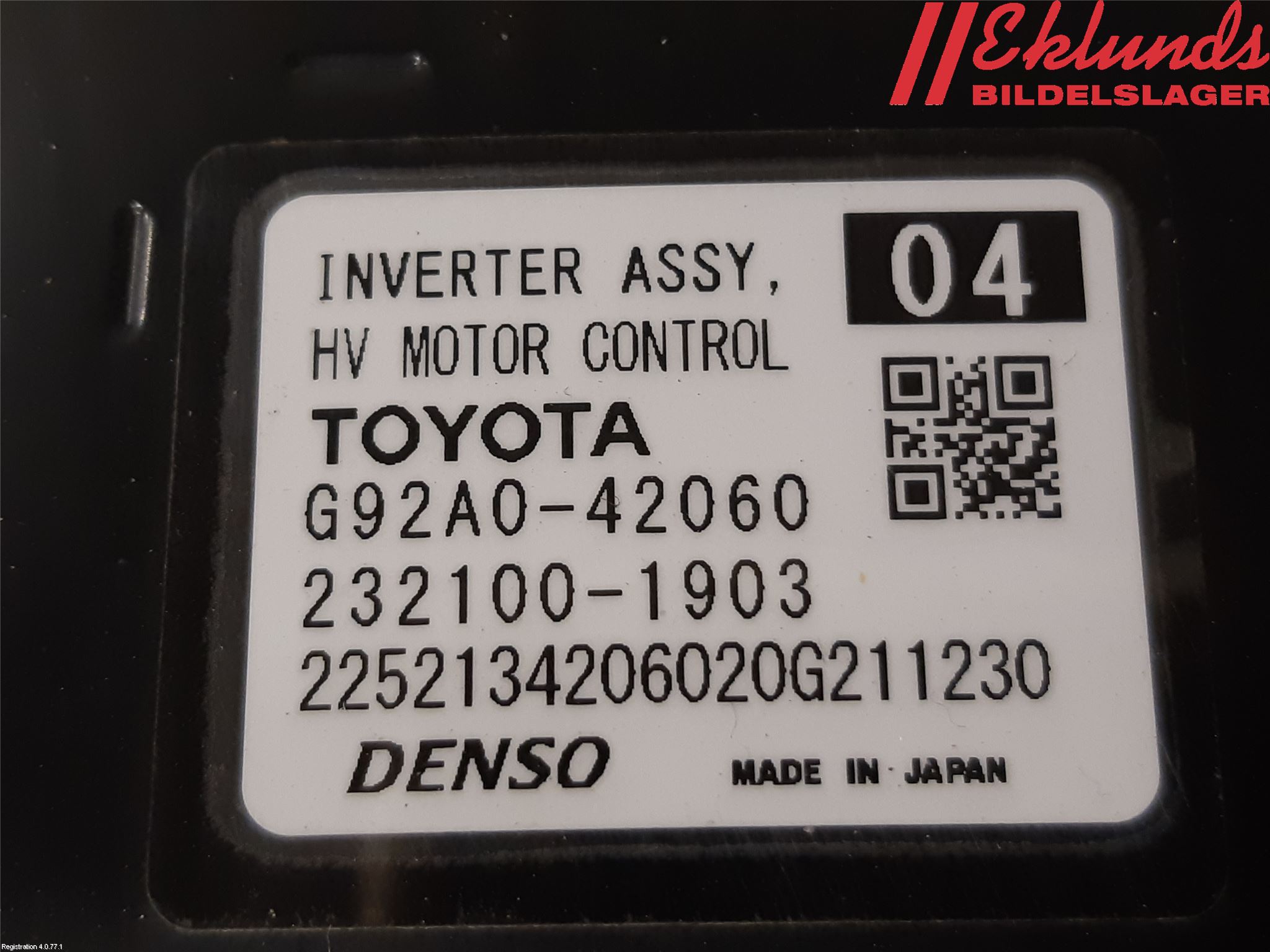 Toyota RAV4 19- Inverter Hybrid