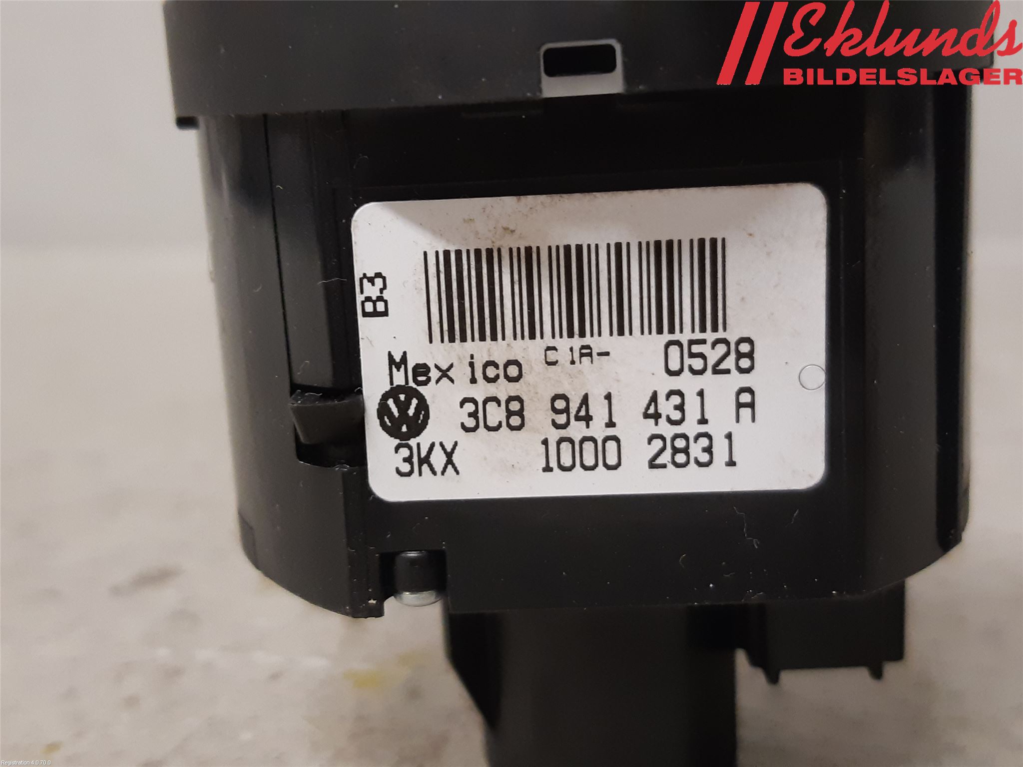 Volkswagen VW PASSAT CC 08-16 Strömställare Ljus